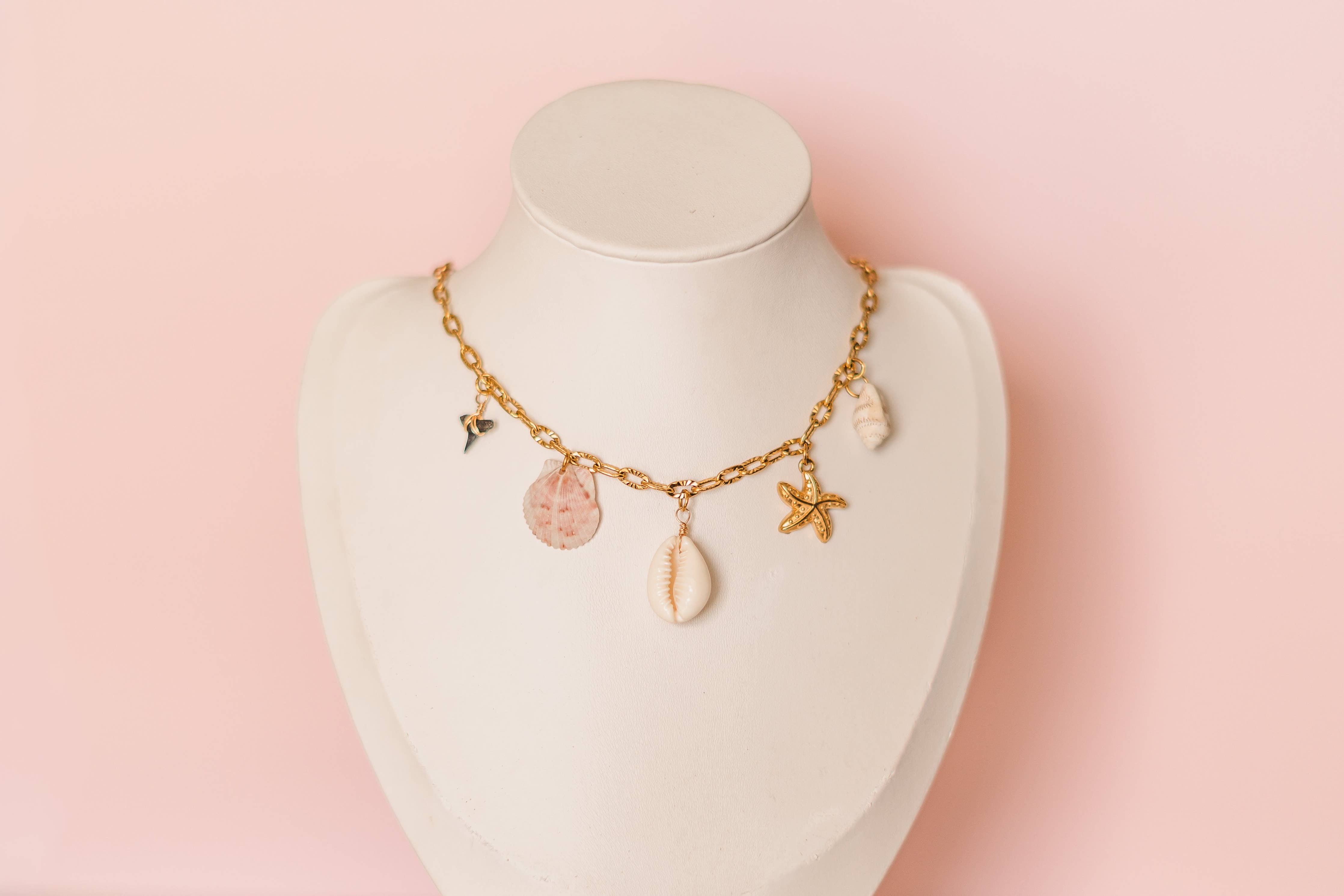 Oakley | Coastal Treasure Charm Necklace - Create Your Sunshine