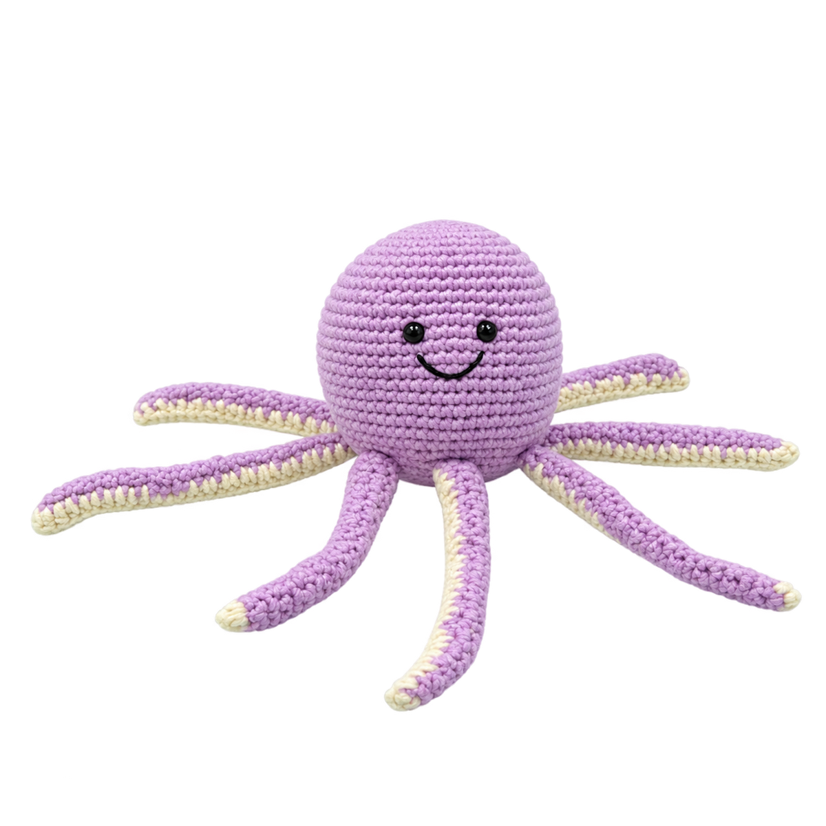 Lullaby Stitch | Octopus Rattle - Lilac