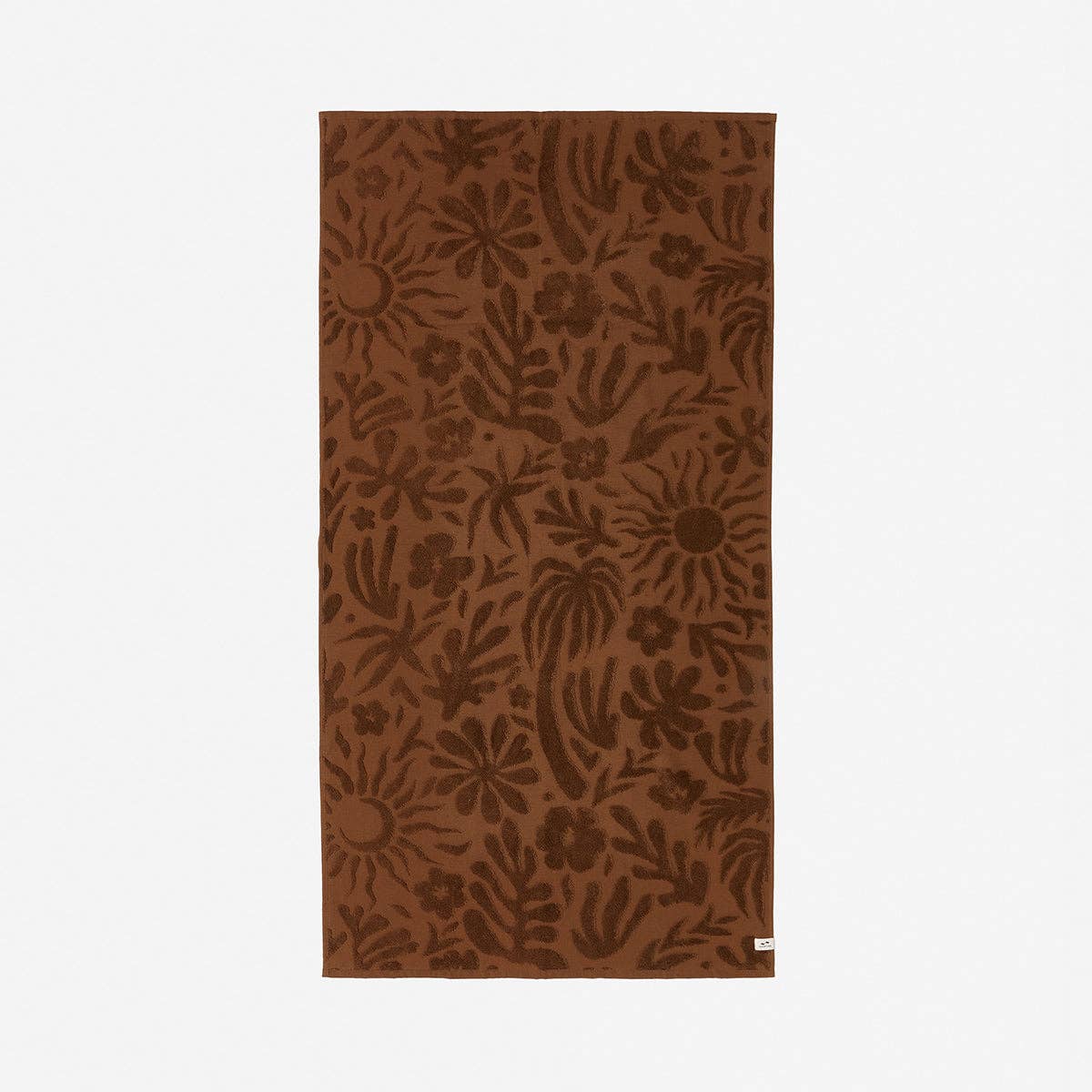 Sunny Sculpted Bath Towel by Slowtide