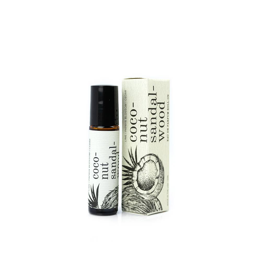 Coconut Sandalwood Roll-On Perfume