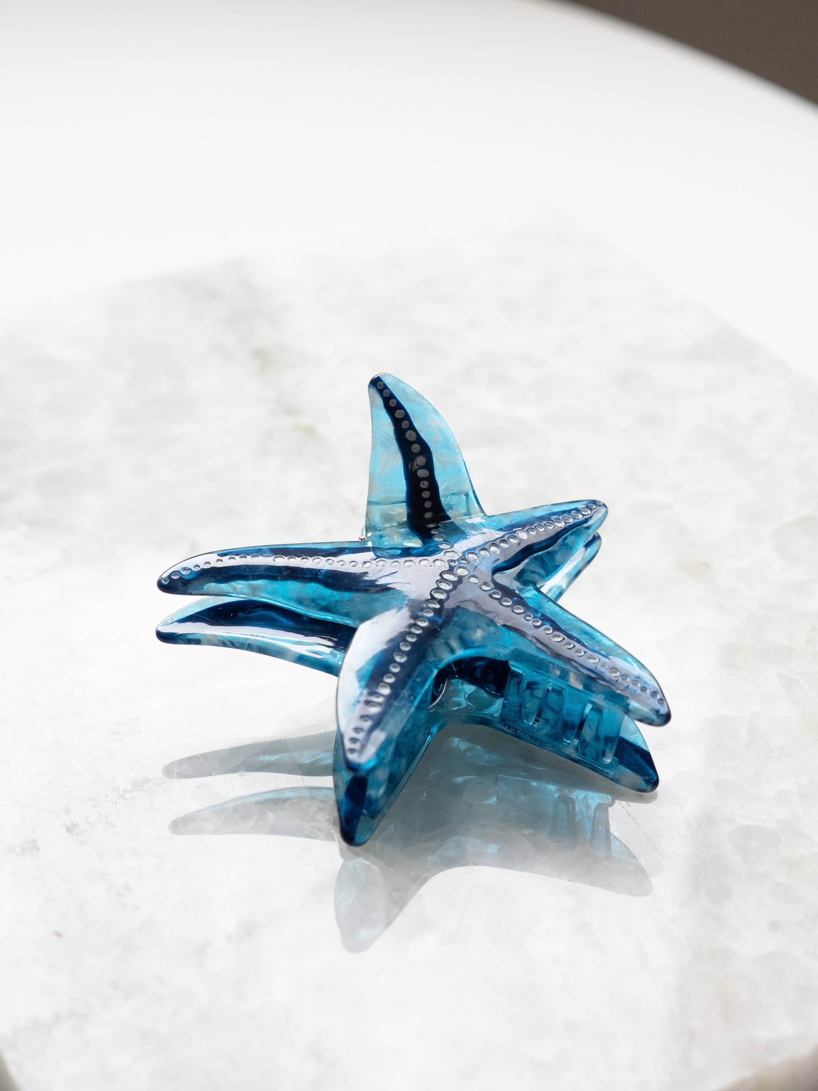 Eco Friendly Starfish Hair Clips, Large