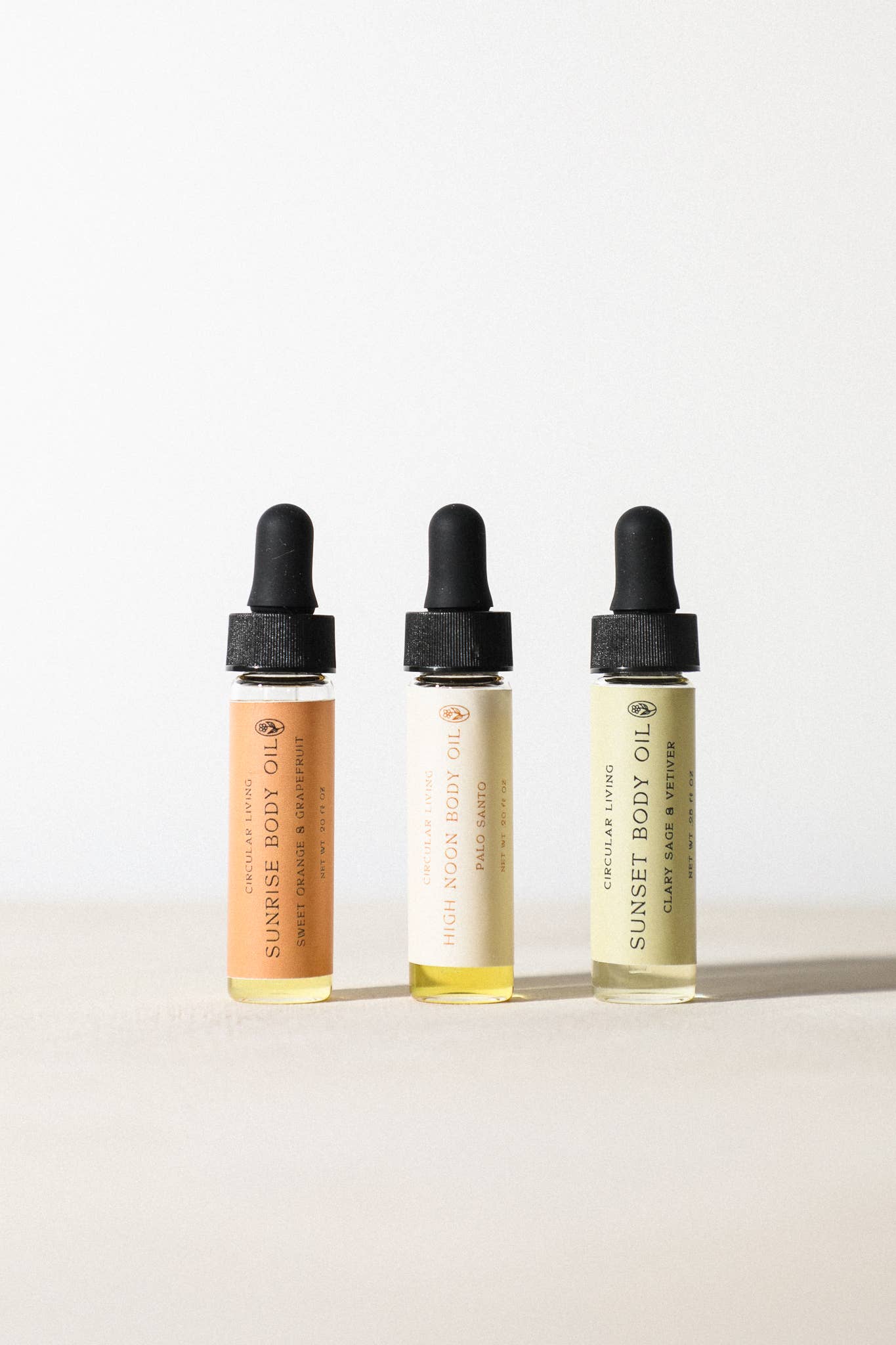 Body Oil Sample Vials 