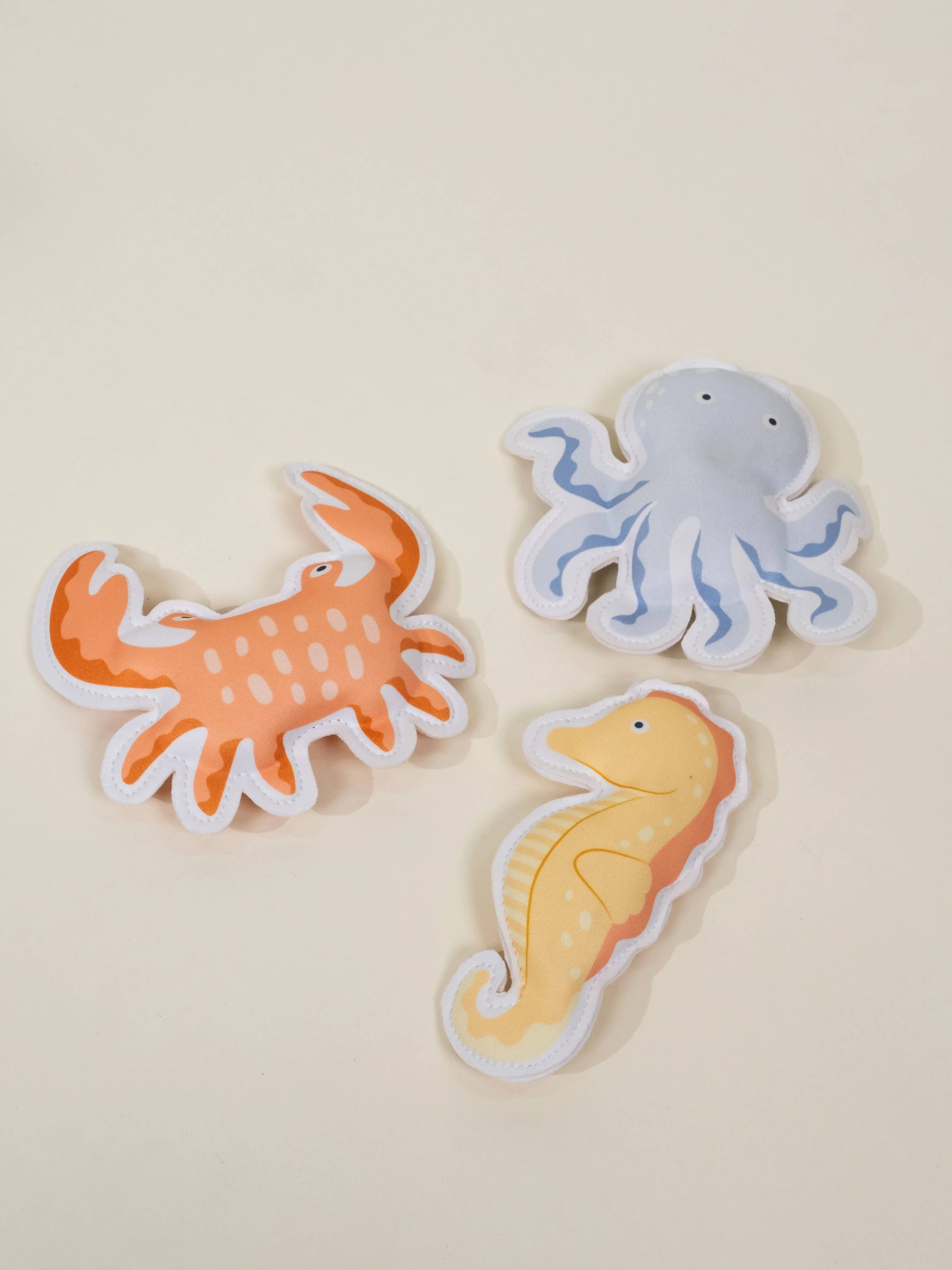 Set of 3 Neoprene Diving Figures – Under the Sea