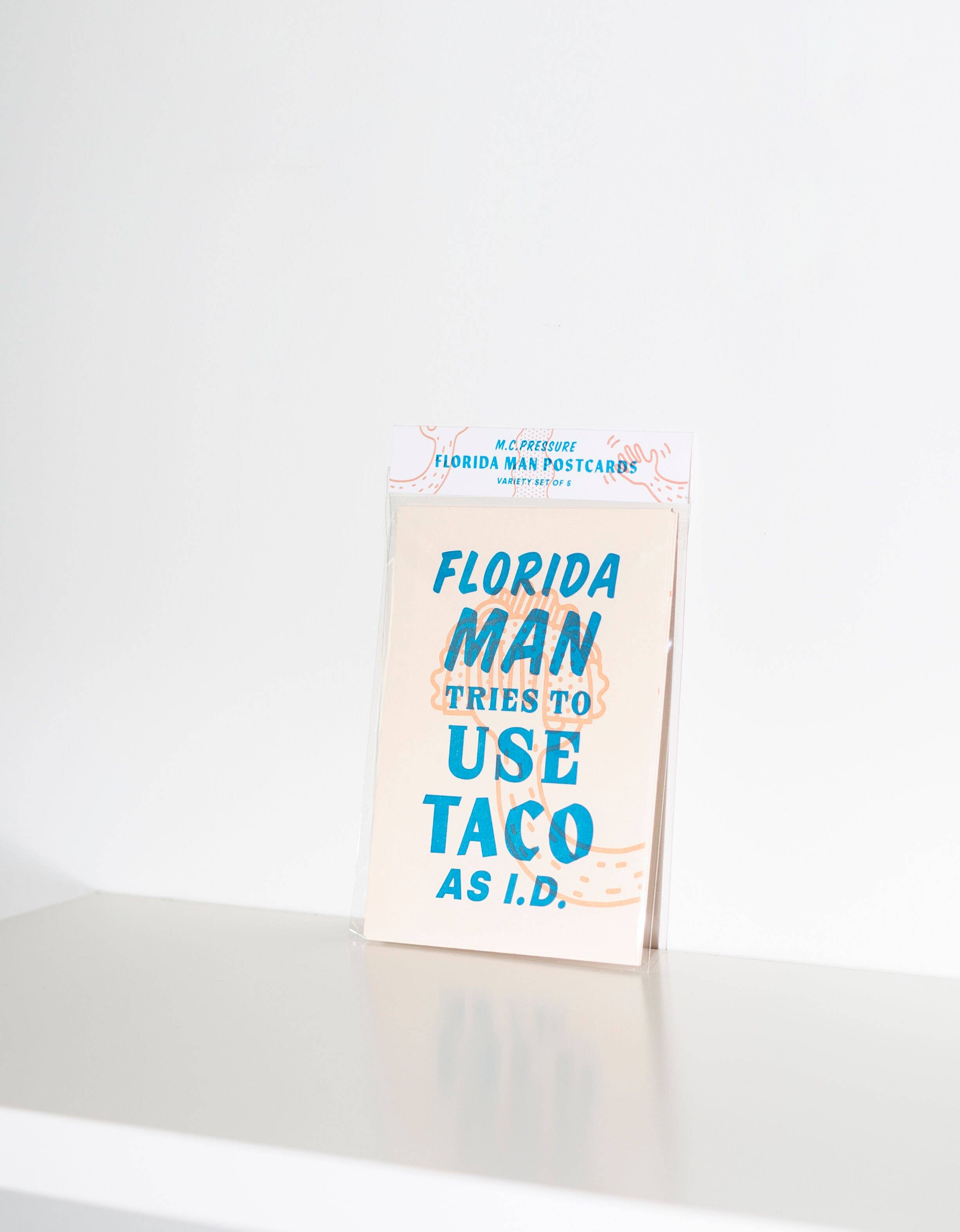 M.C. Pressure - Florida Man Postcard Set