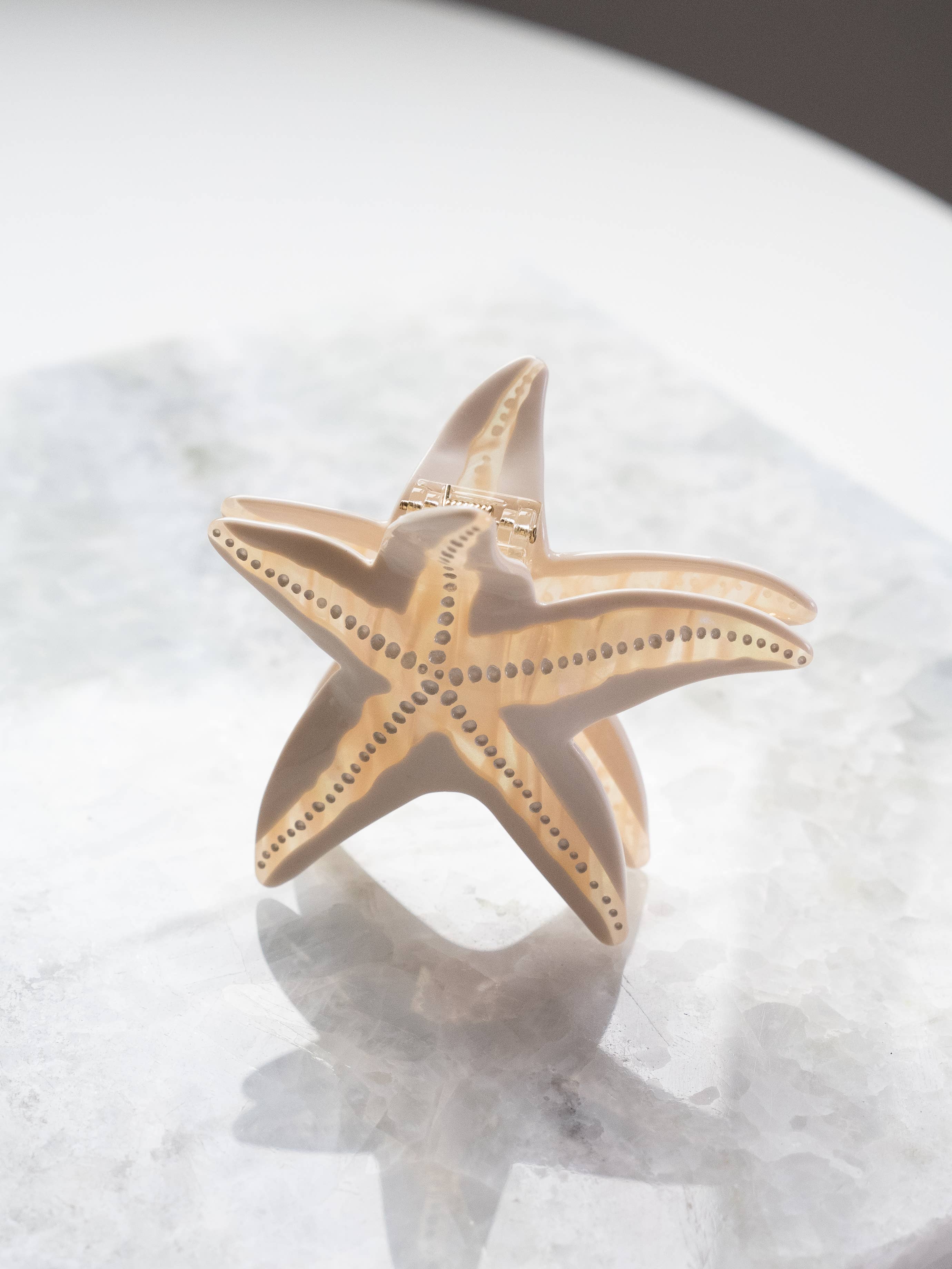 Eco Friendly Starfish Hair Clips, Large