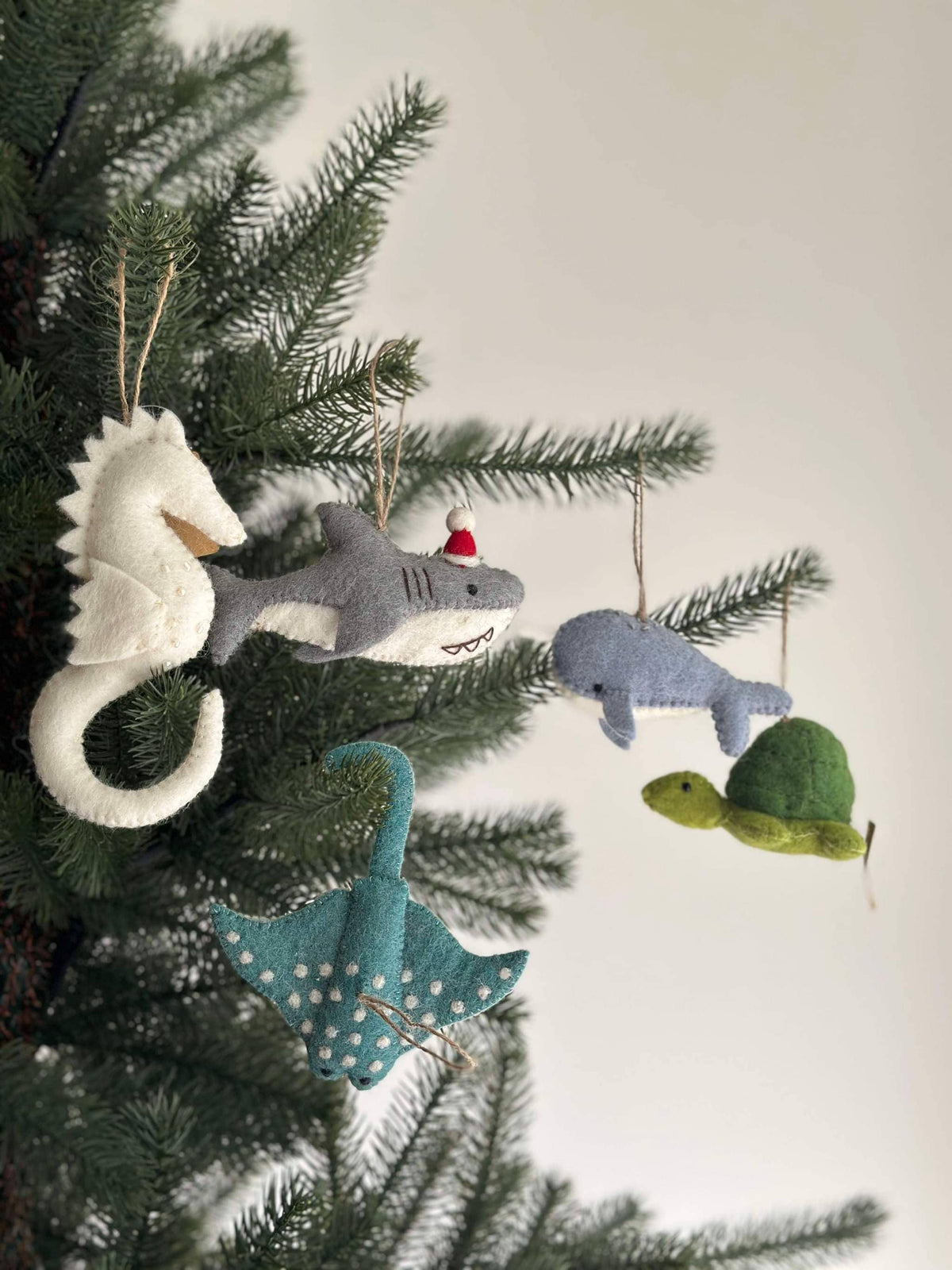 Felt Sea Creature Ornament: Baby Shark