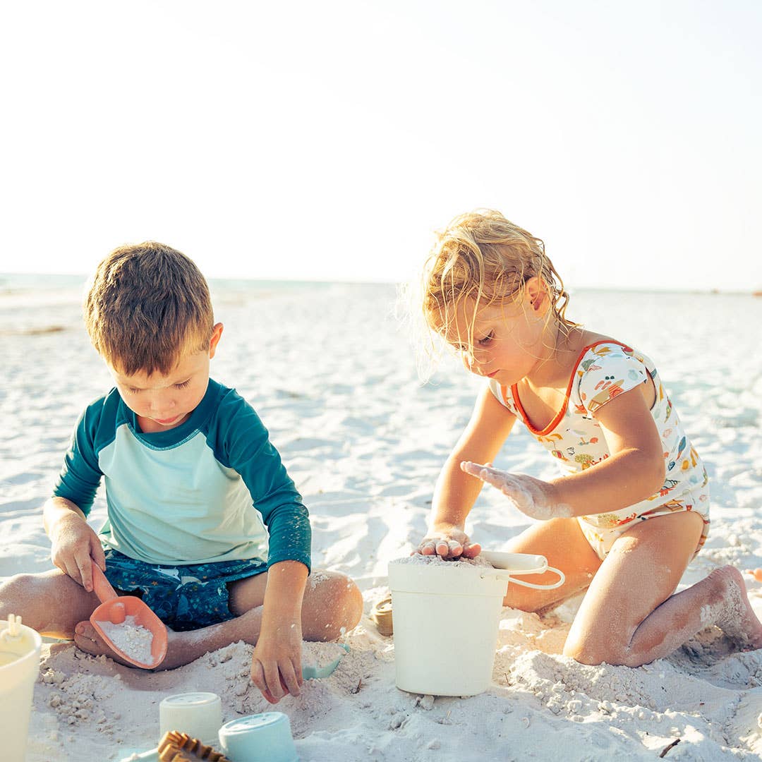 Kids Silicone Beach Bucket and Sand Toys Gift Set - Lucy's Room