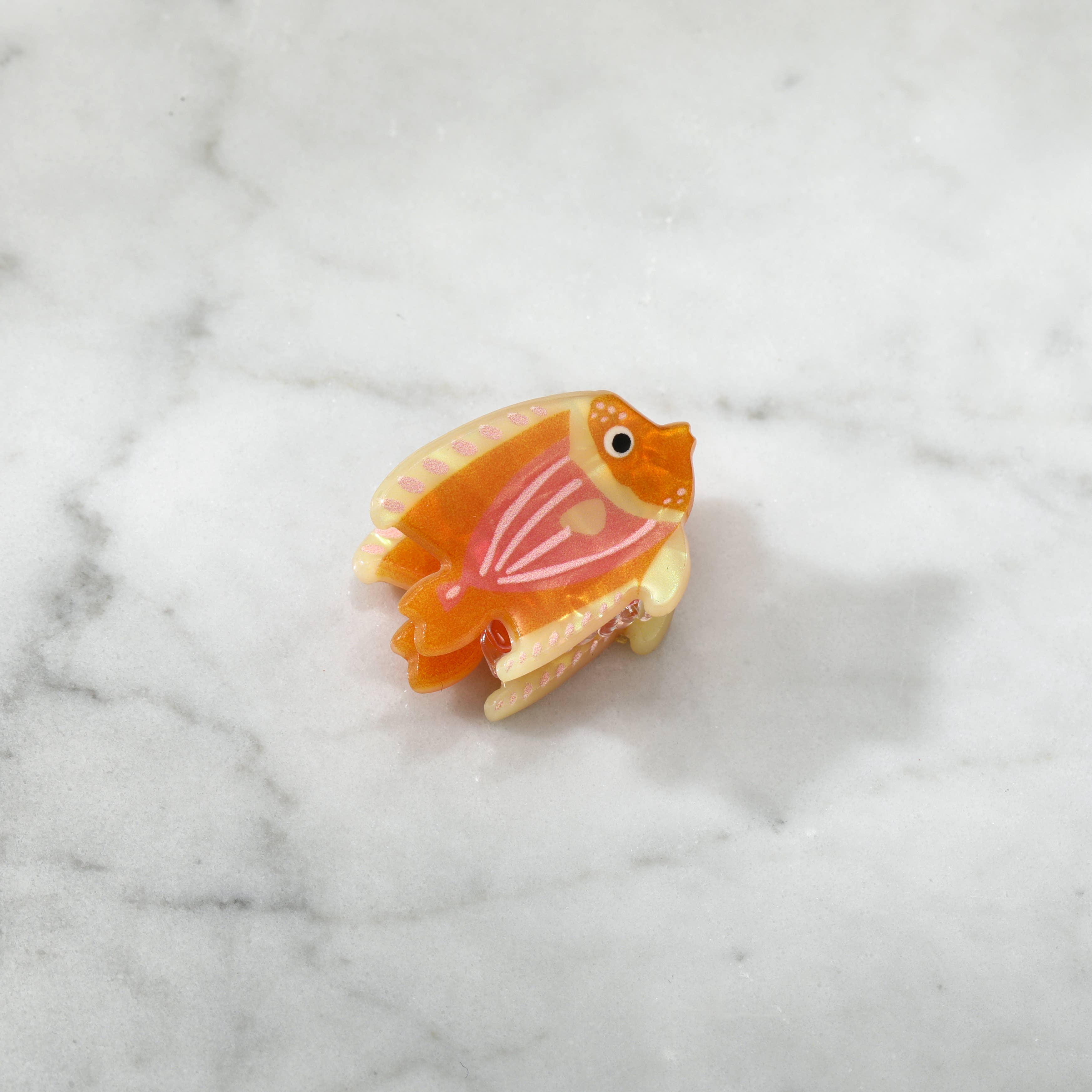Eco-Friendly Mini Sunset Reef Fish Hair Clip