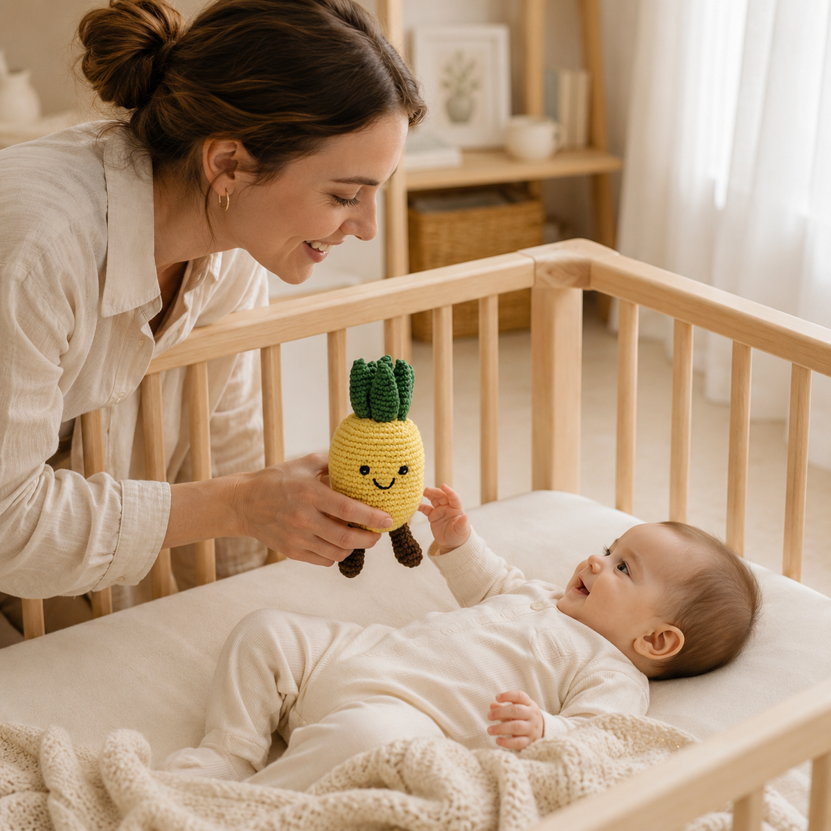 Lullaby Stitch | Pineapple Rattle