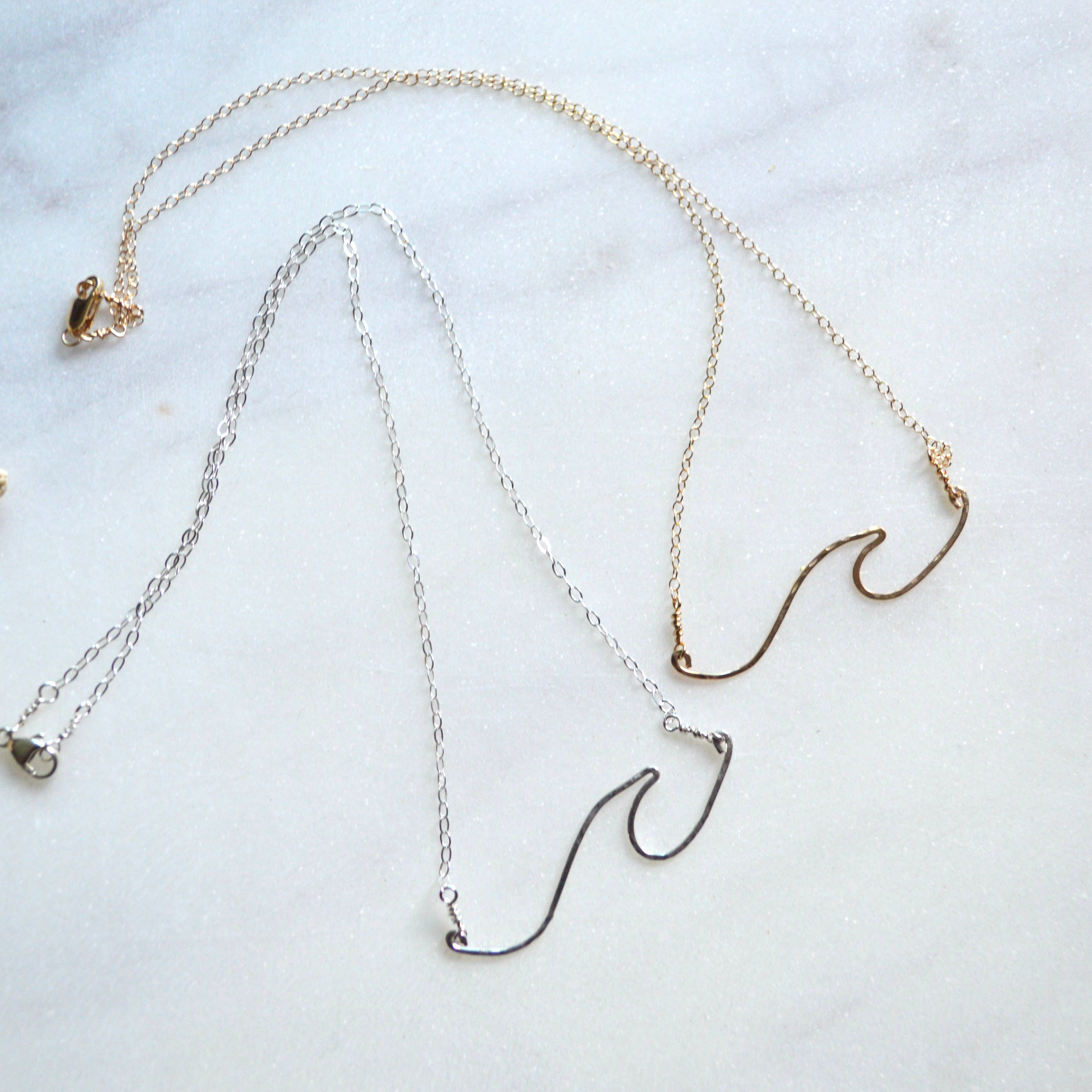 Ocean Wave Necklace