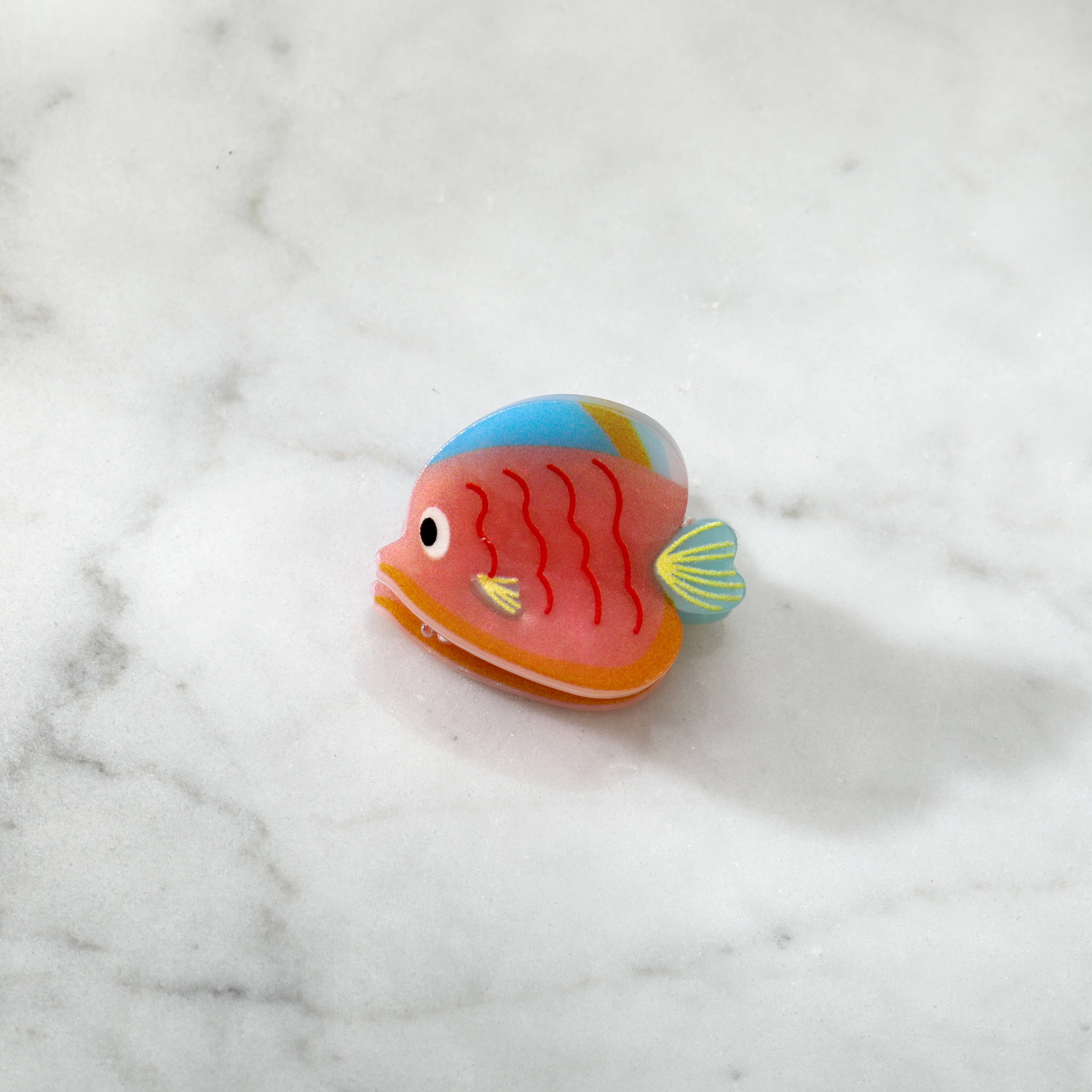 Eco-Friendly Mini Coral Tropical Fish Hair Clip