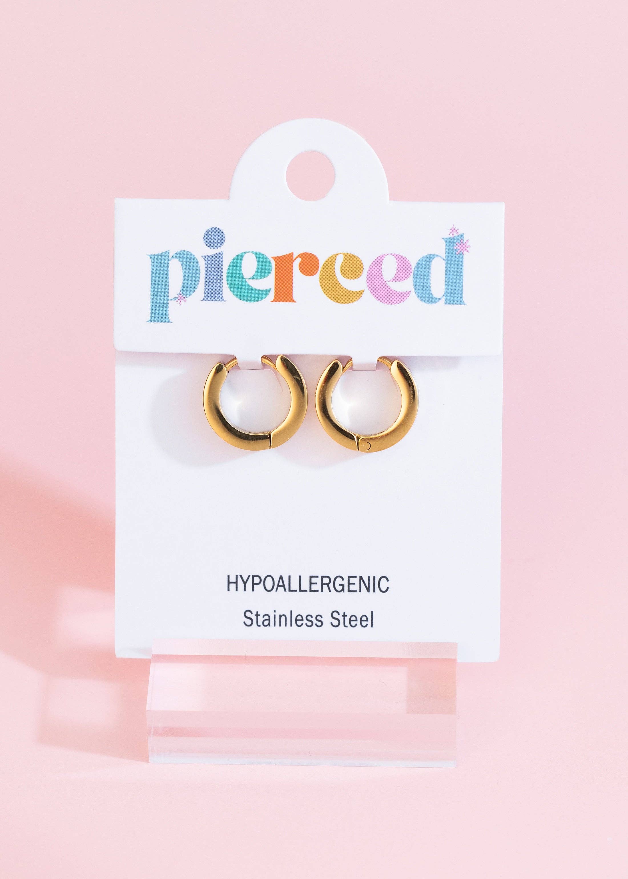 Peach Checkered Huggies