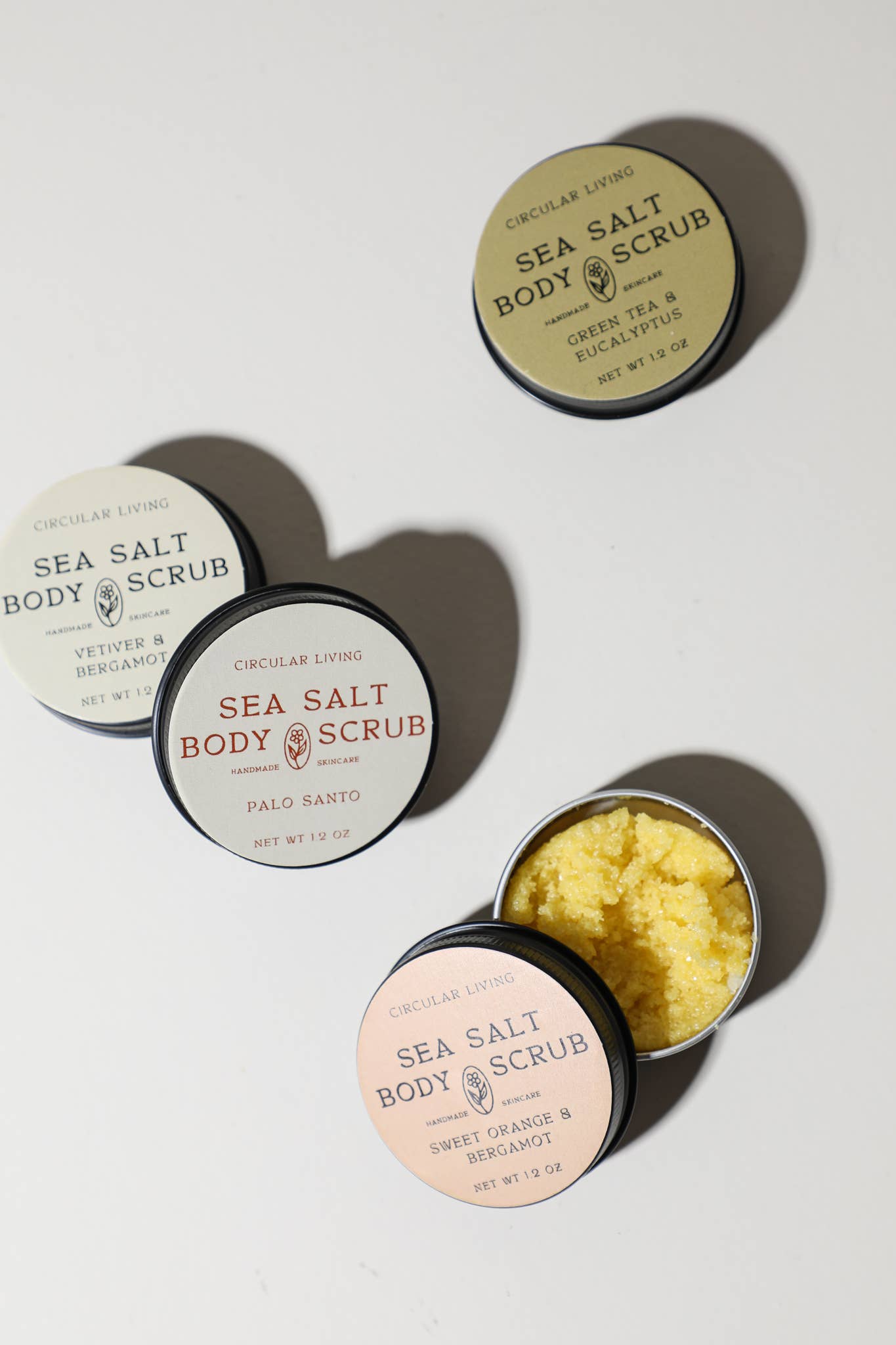 Body Scrub Sample Tins 