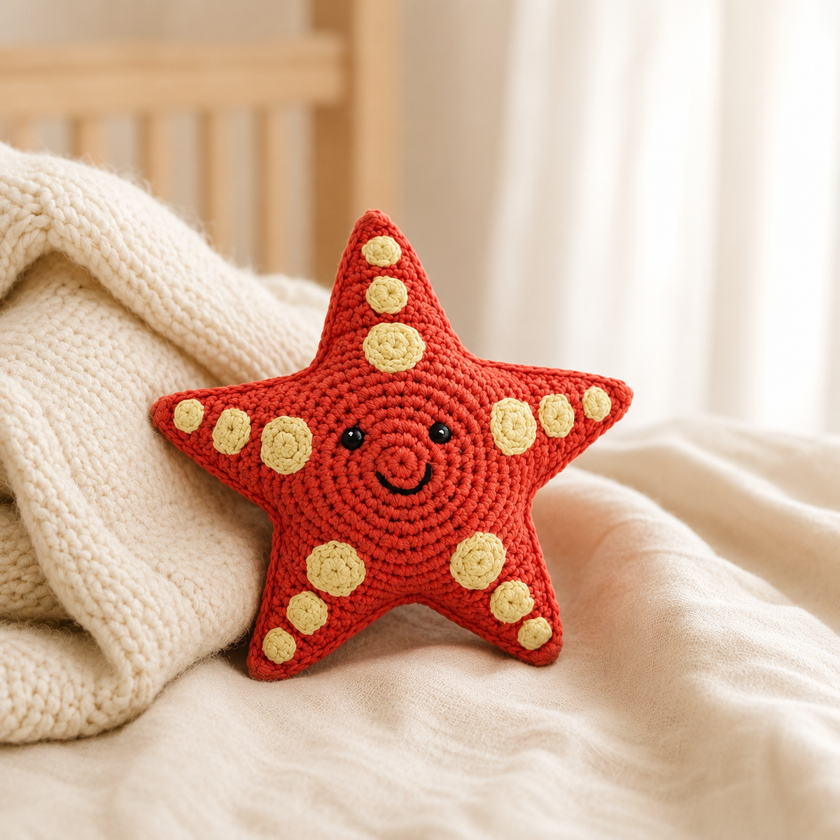 Lullaby Stitch | Starfish Rattle