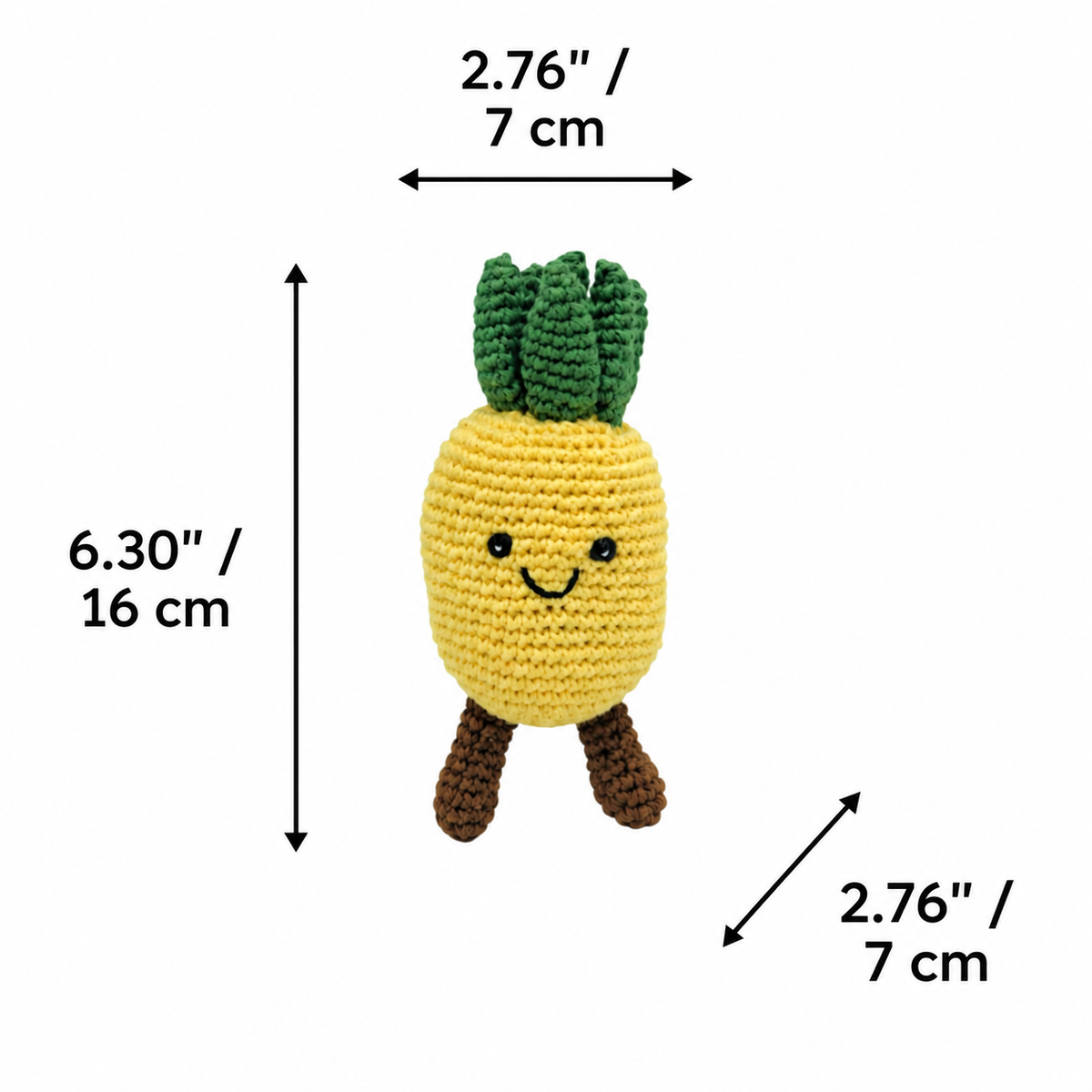 Lullaby Stitch | Pineapple Rattle