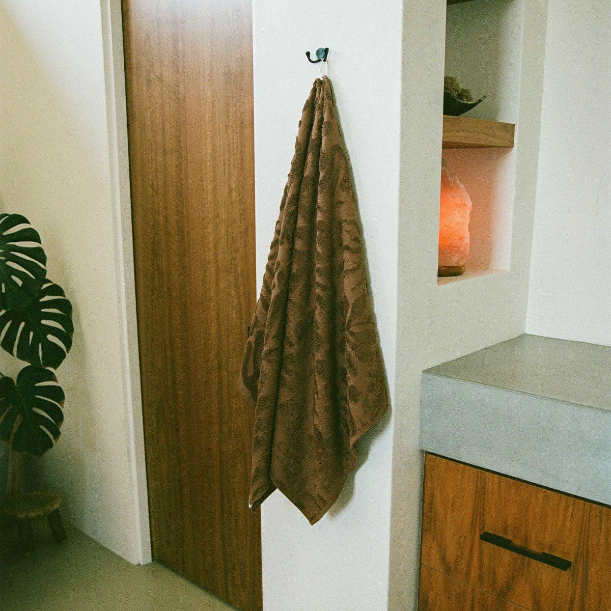 Sunny Sculpted Bath Towel by Slowtide