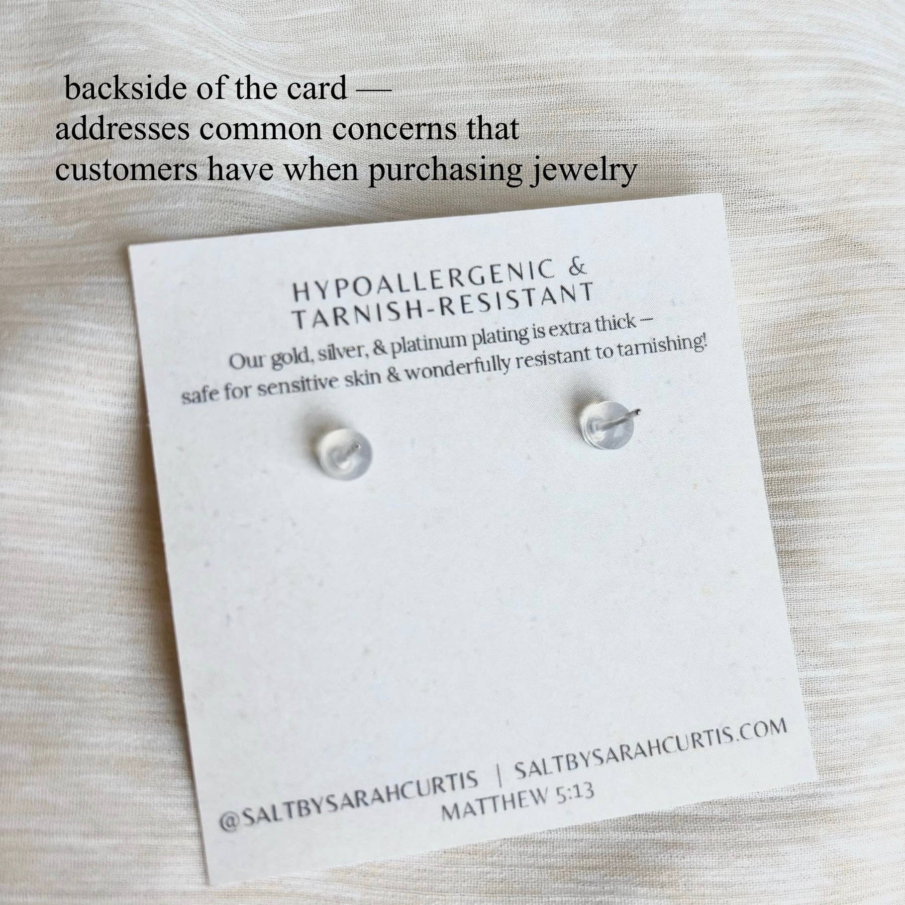 SEASHELL STUDS | silver | dainty shell stud earrings