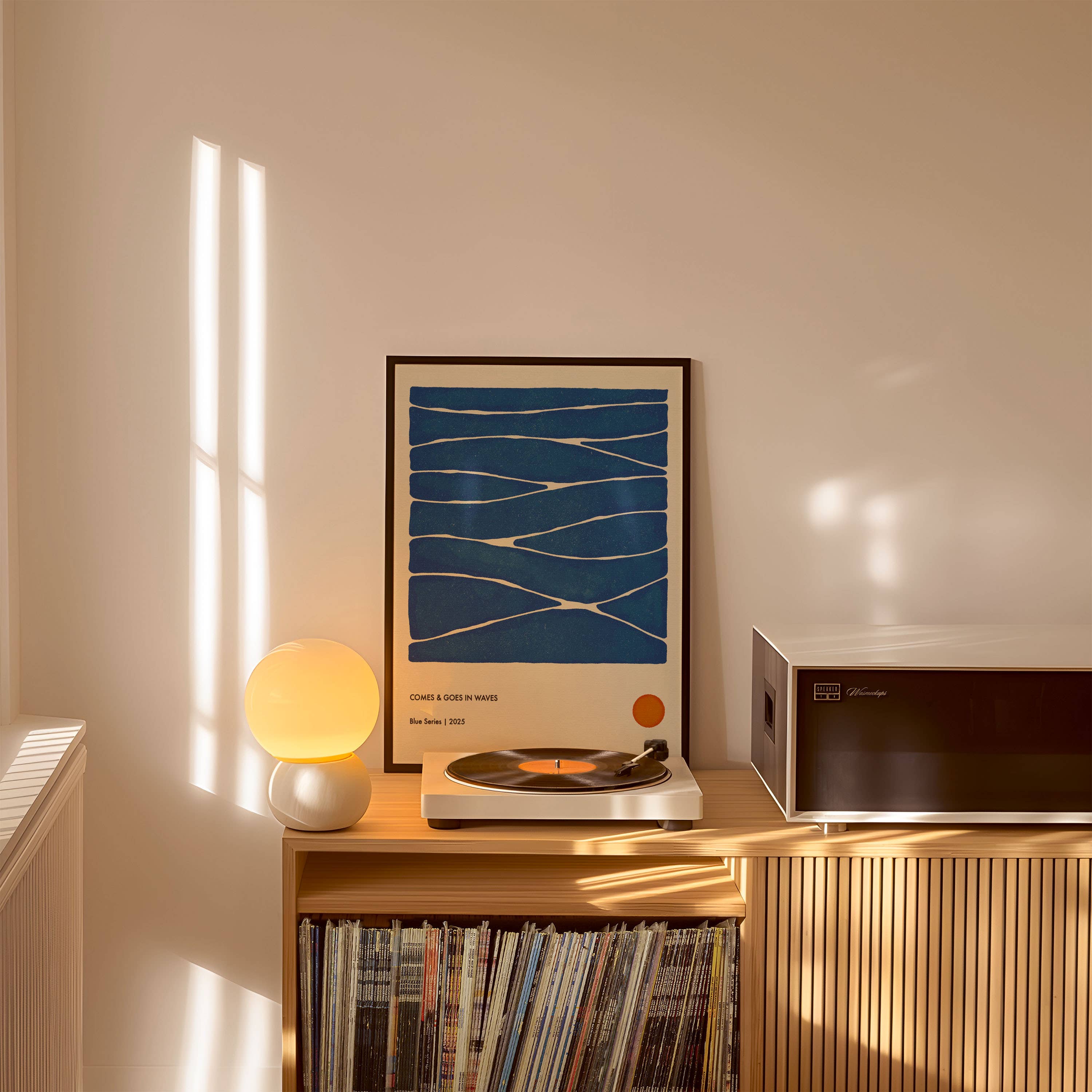 Comes and Goes in Waves | Ocean Art Print