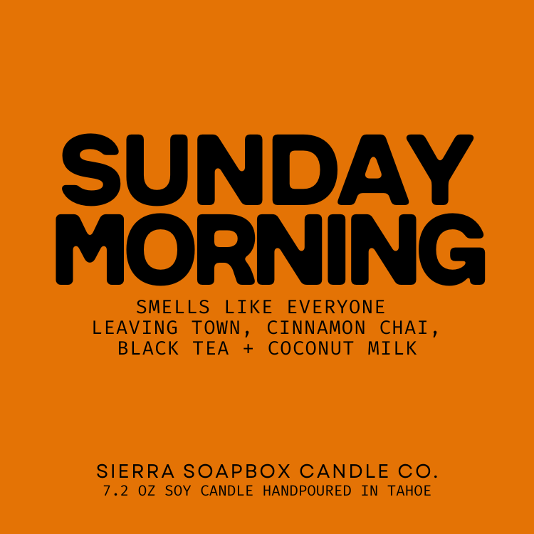 Sunday Morning [Cinnamon Chai + Coconut Milk]