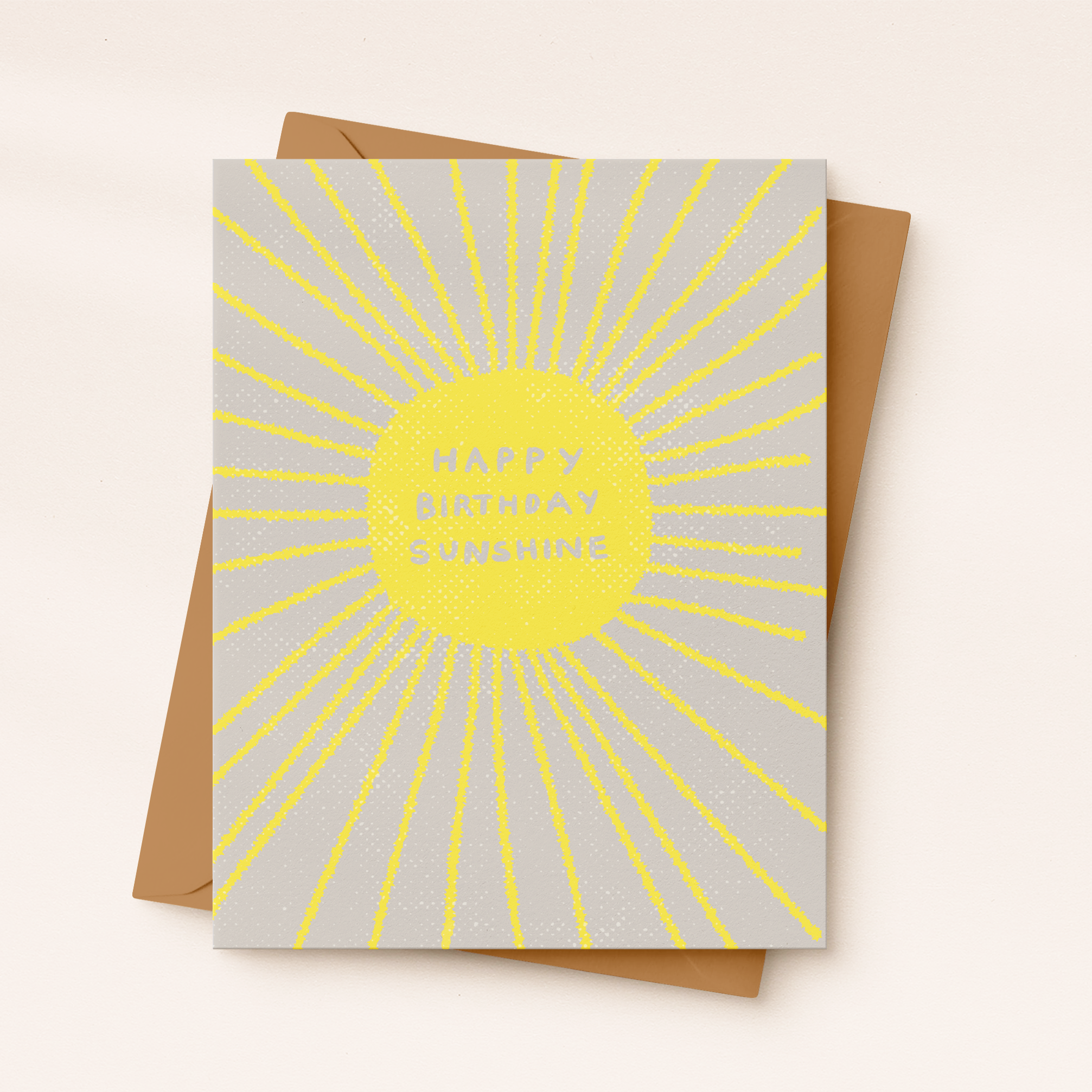 Happy Birthday Sunshine | Summer Birthday Card