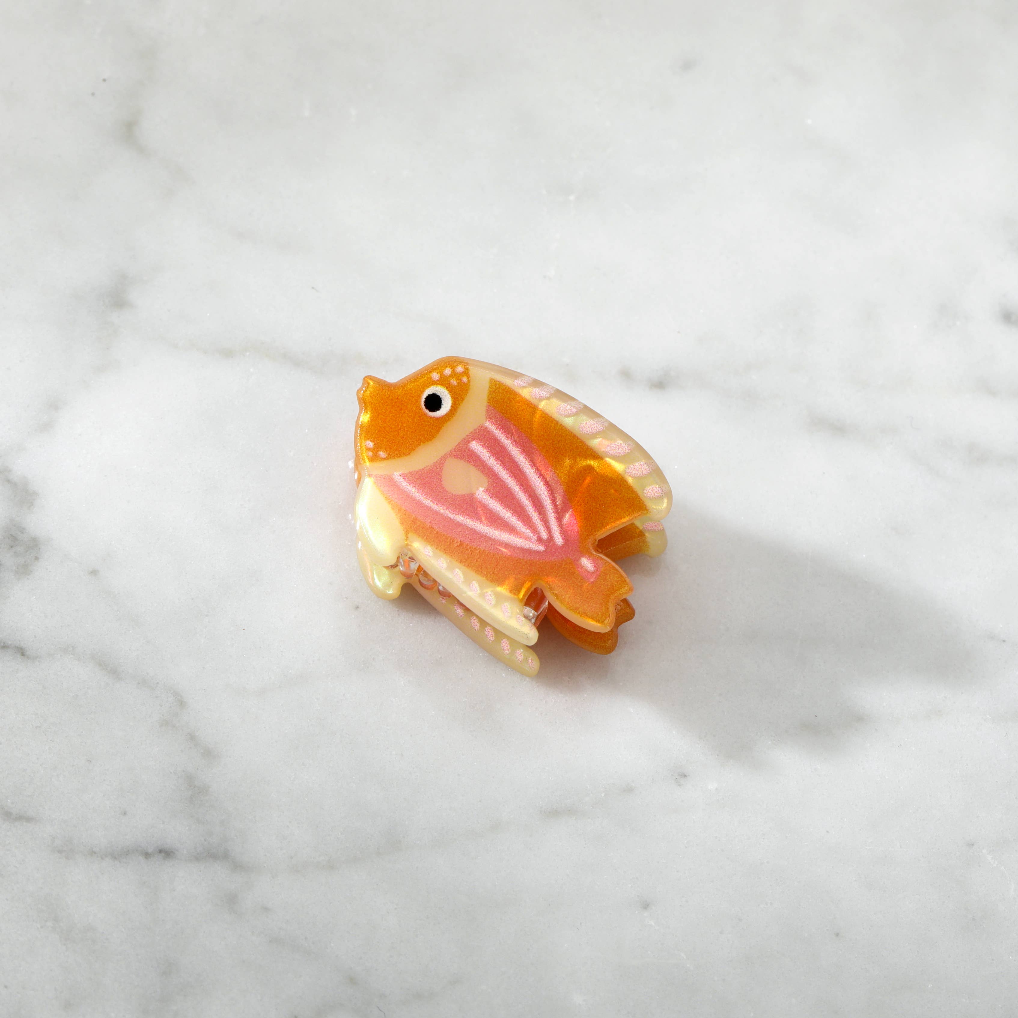 Eco-Friendly Mini Sunset Reef Fish Hair Clip