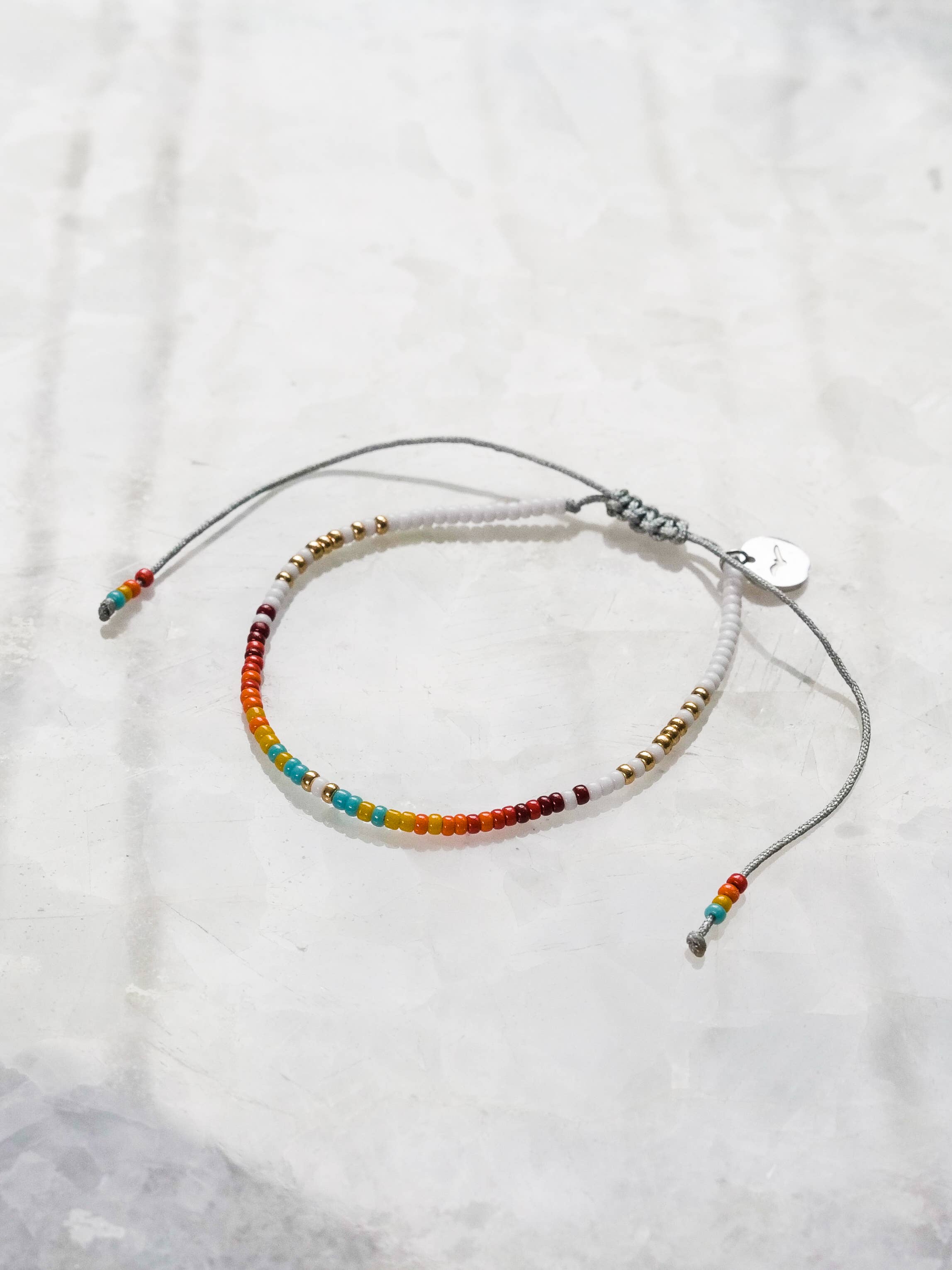 Tiny Bead Stackable, Island Bead Bracelet - Vacation