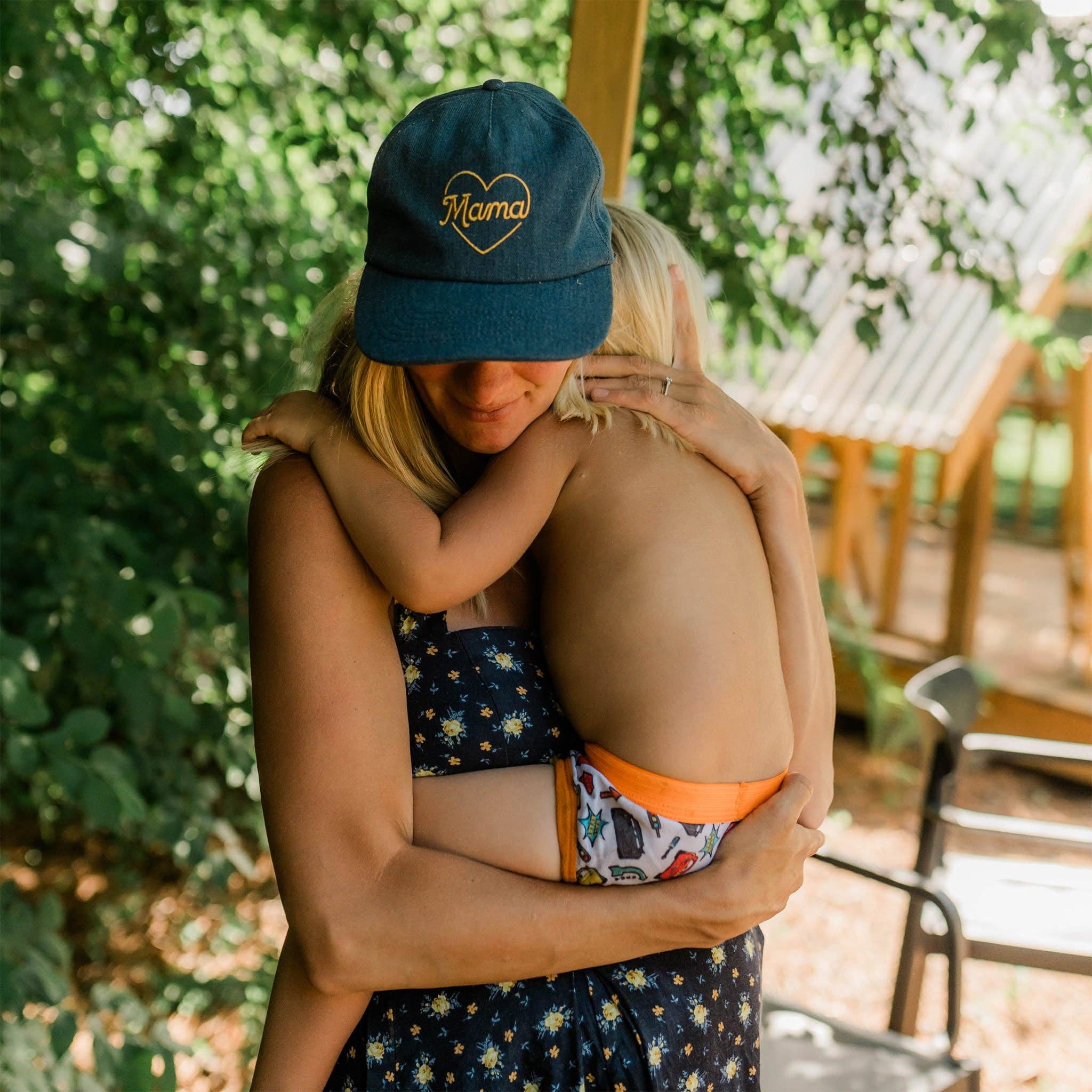 Denim Cotton Flatbill – Mama Hat