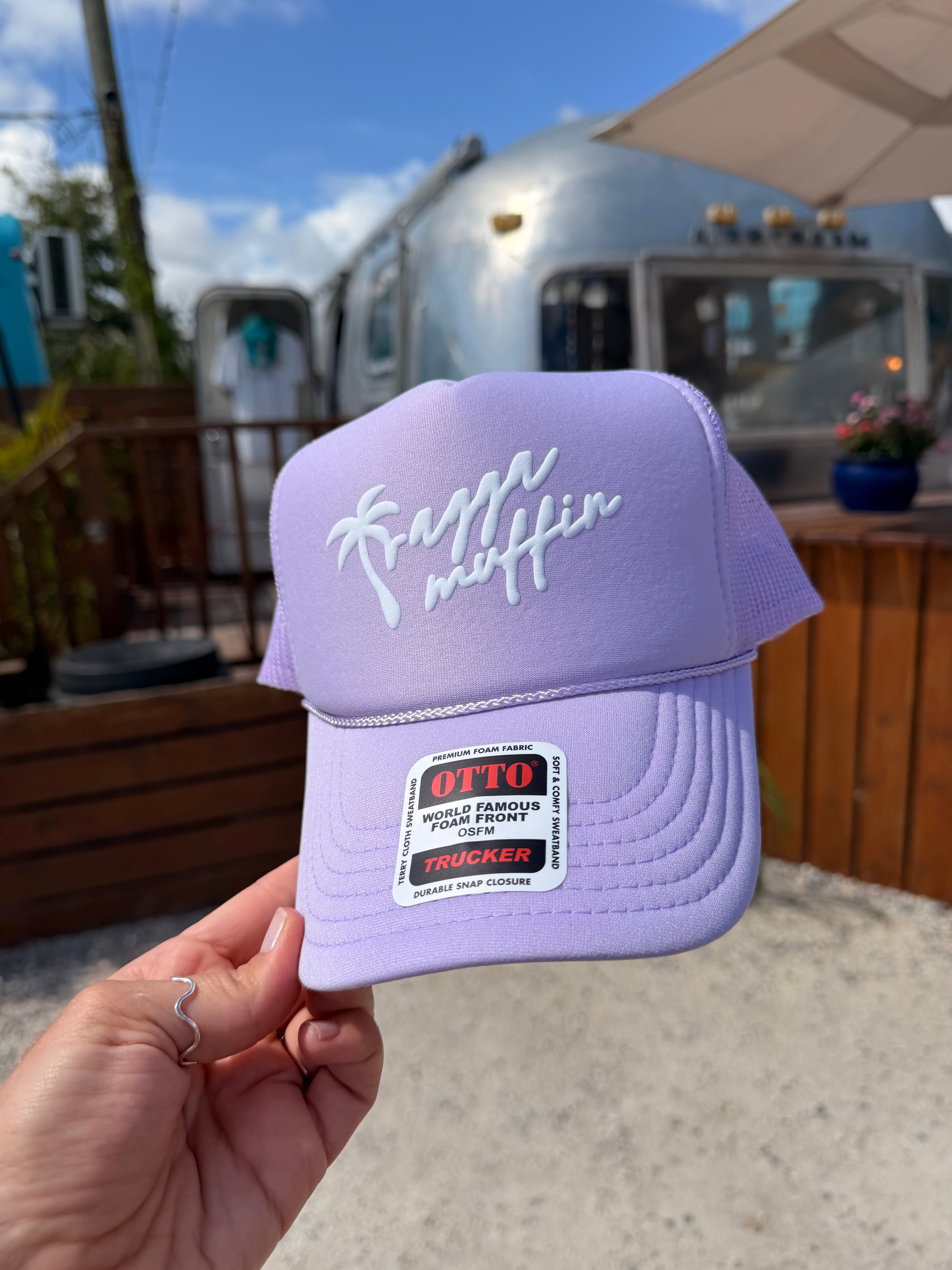 RMS 'Retro Palms' Foam Trucker Hat