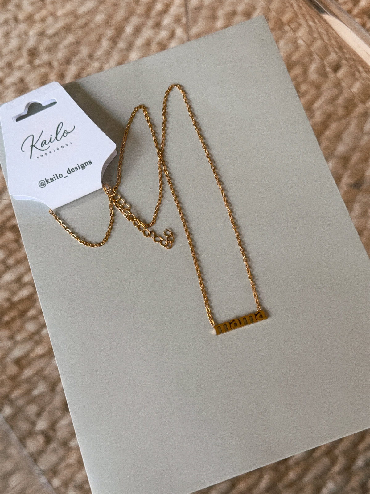Kailo - Waterproof Gold Dainty Necklaces