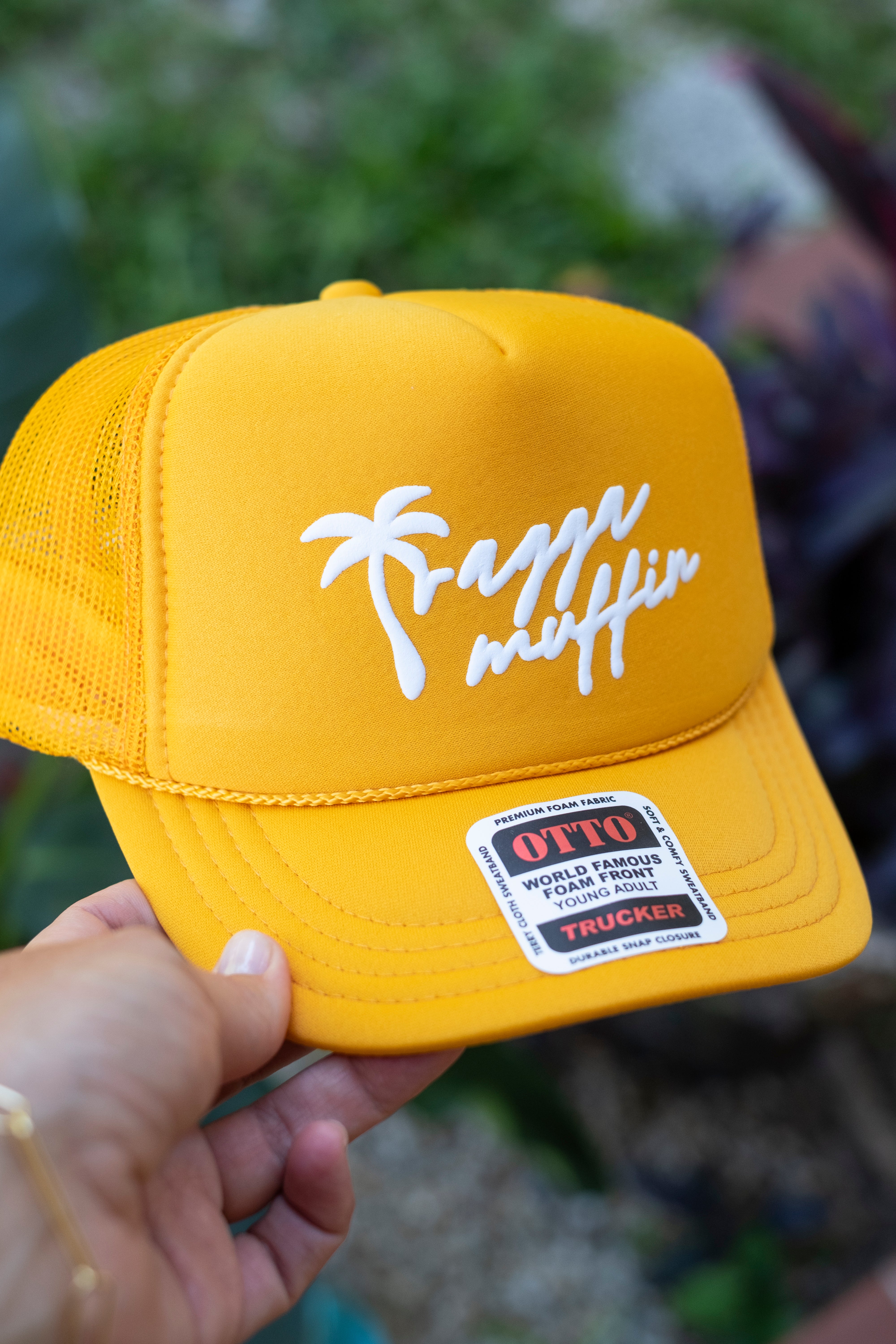 Raggamuffin Grom Foam Trucker – YOUTH Retro Summer Hats