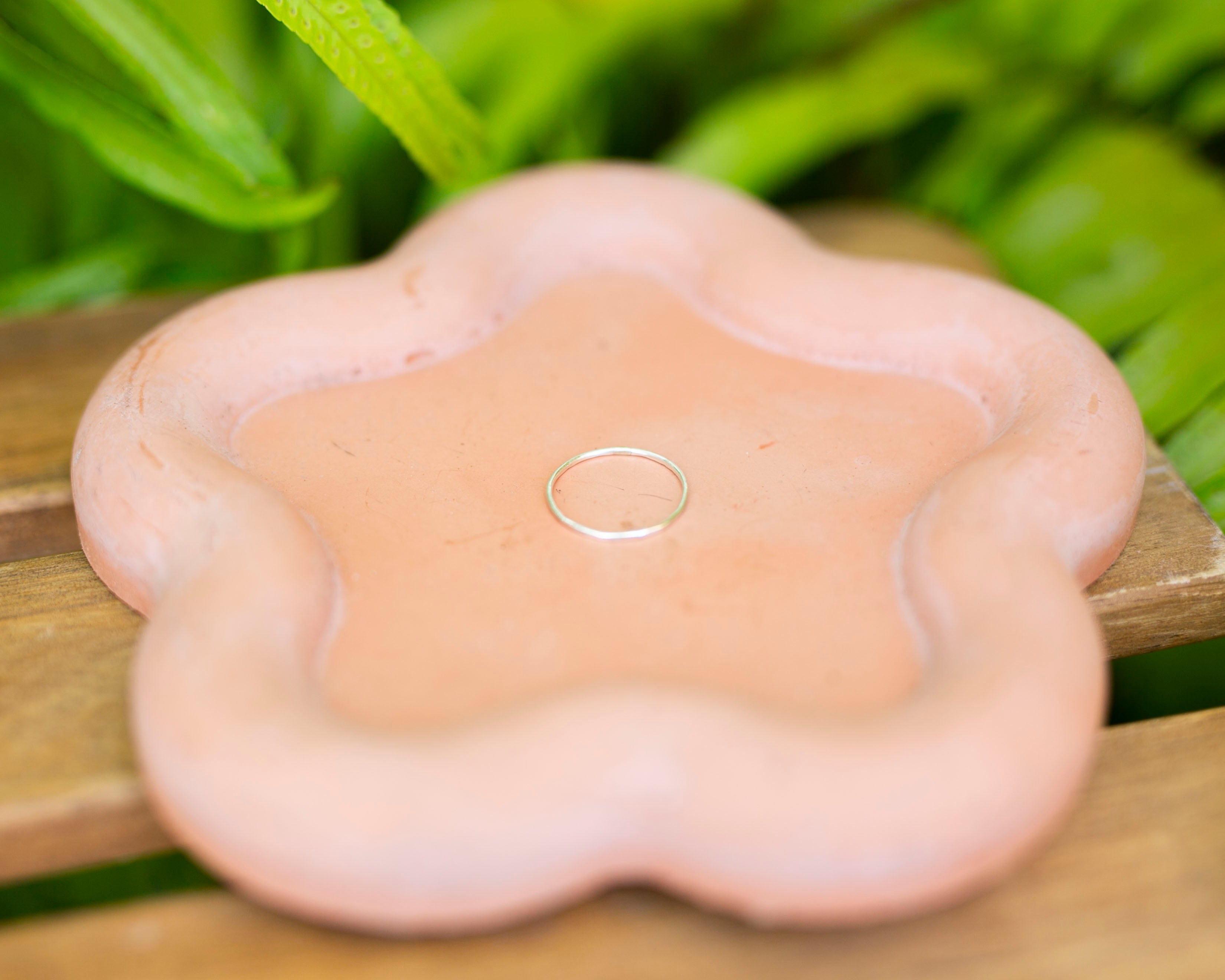Hammered Silver Ring - Raggamuffin jewelry