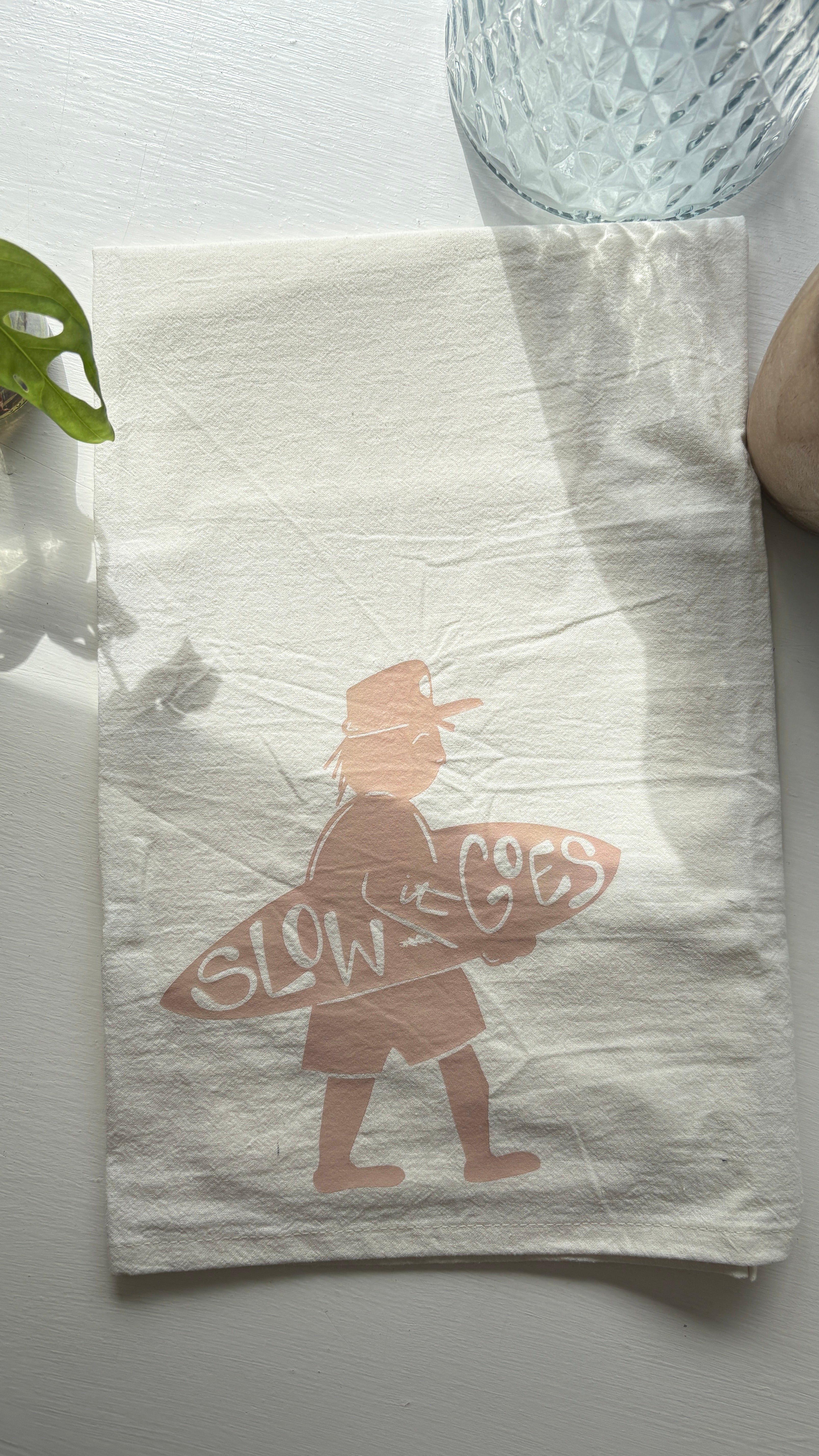 Raggamuffin Tea Towel - Slow Goes