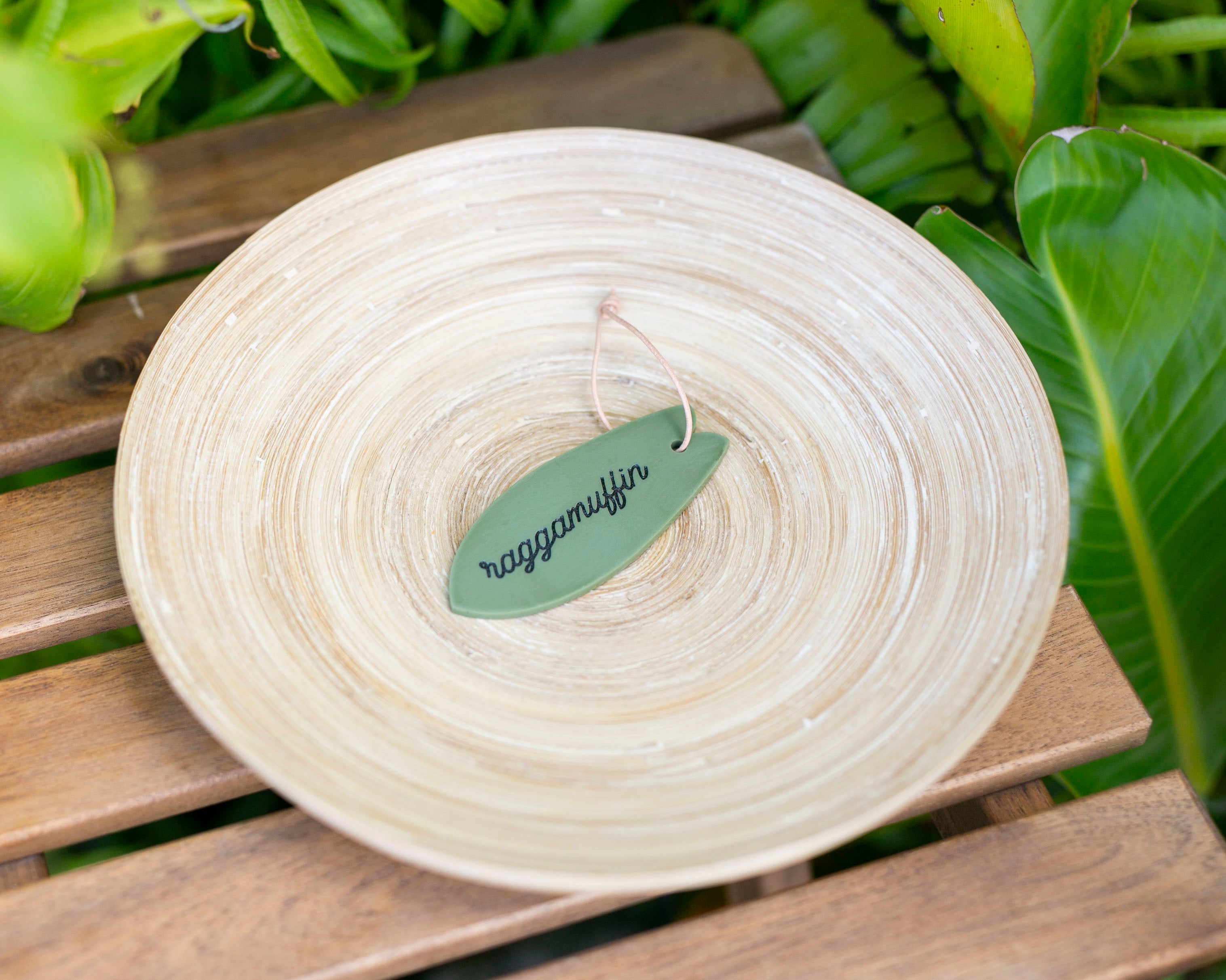 Raggamuffin® Acrylic Surf Board Keychain
