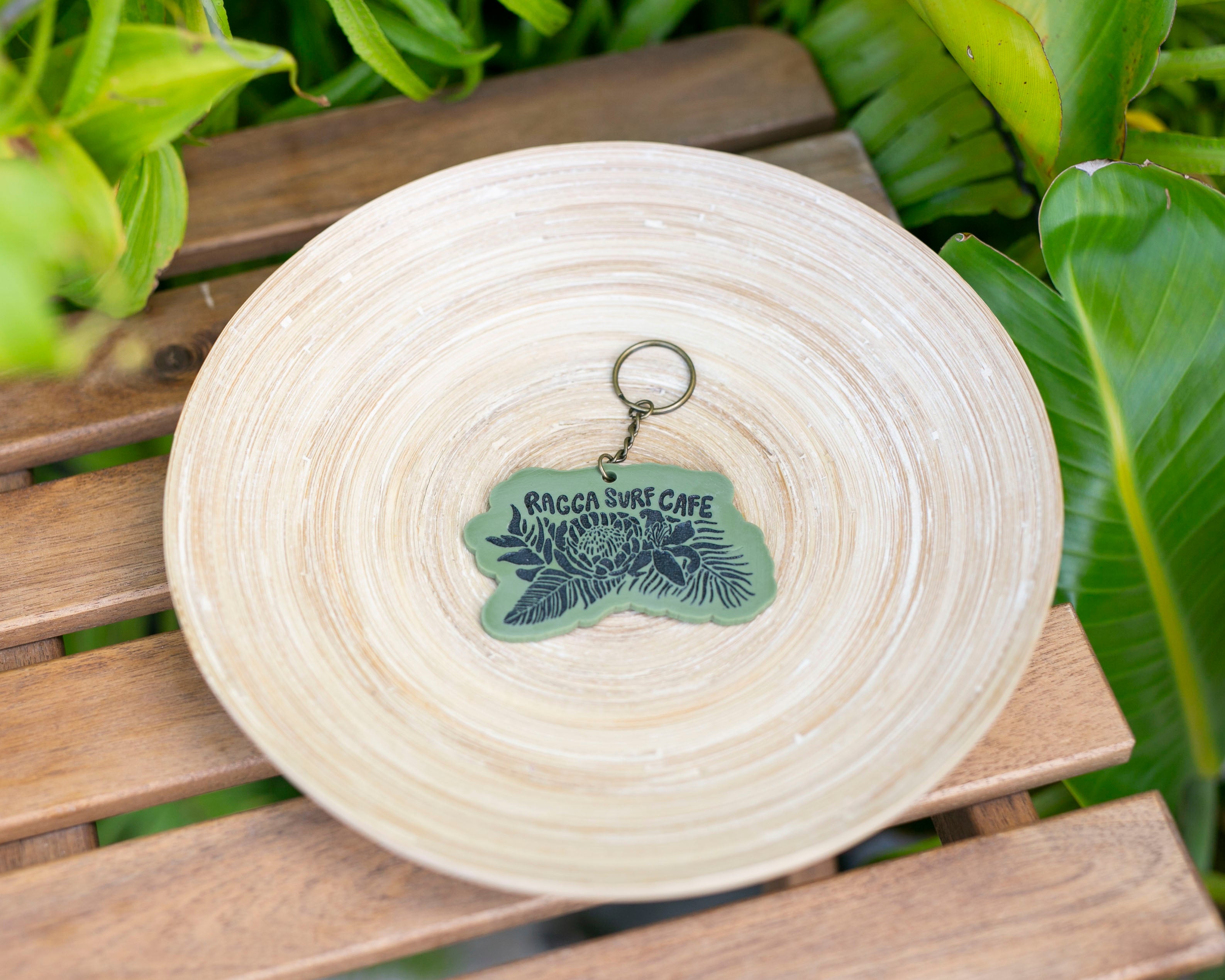 Acrylic RSC x Lido Arts Floral Keychain