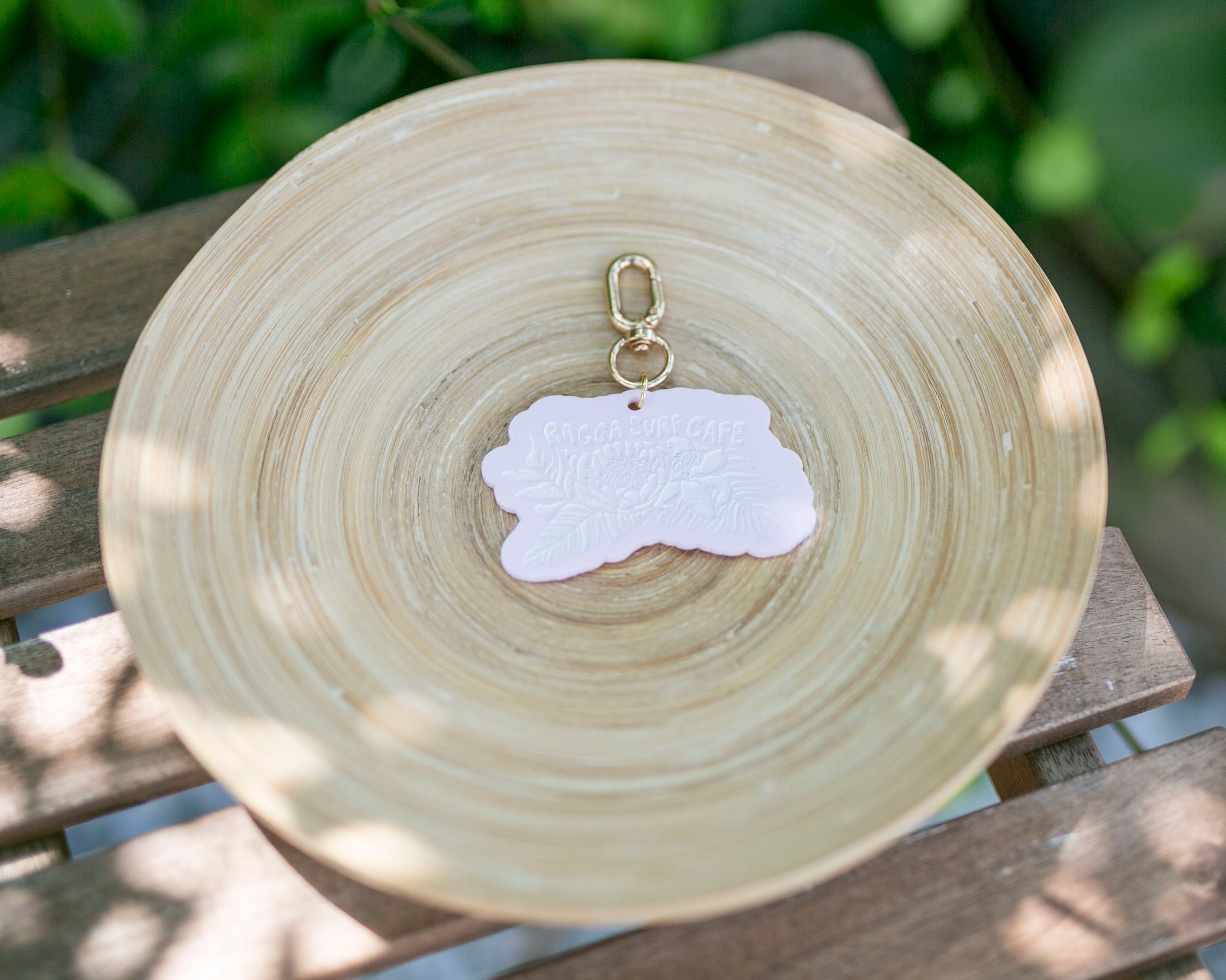 Acrylic RSC x Lido Arts Floral Keychain