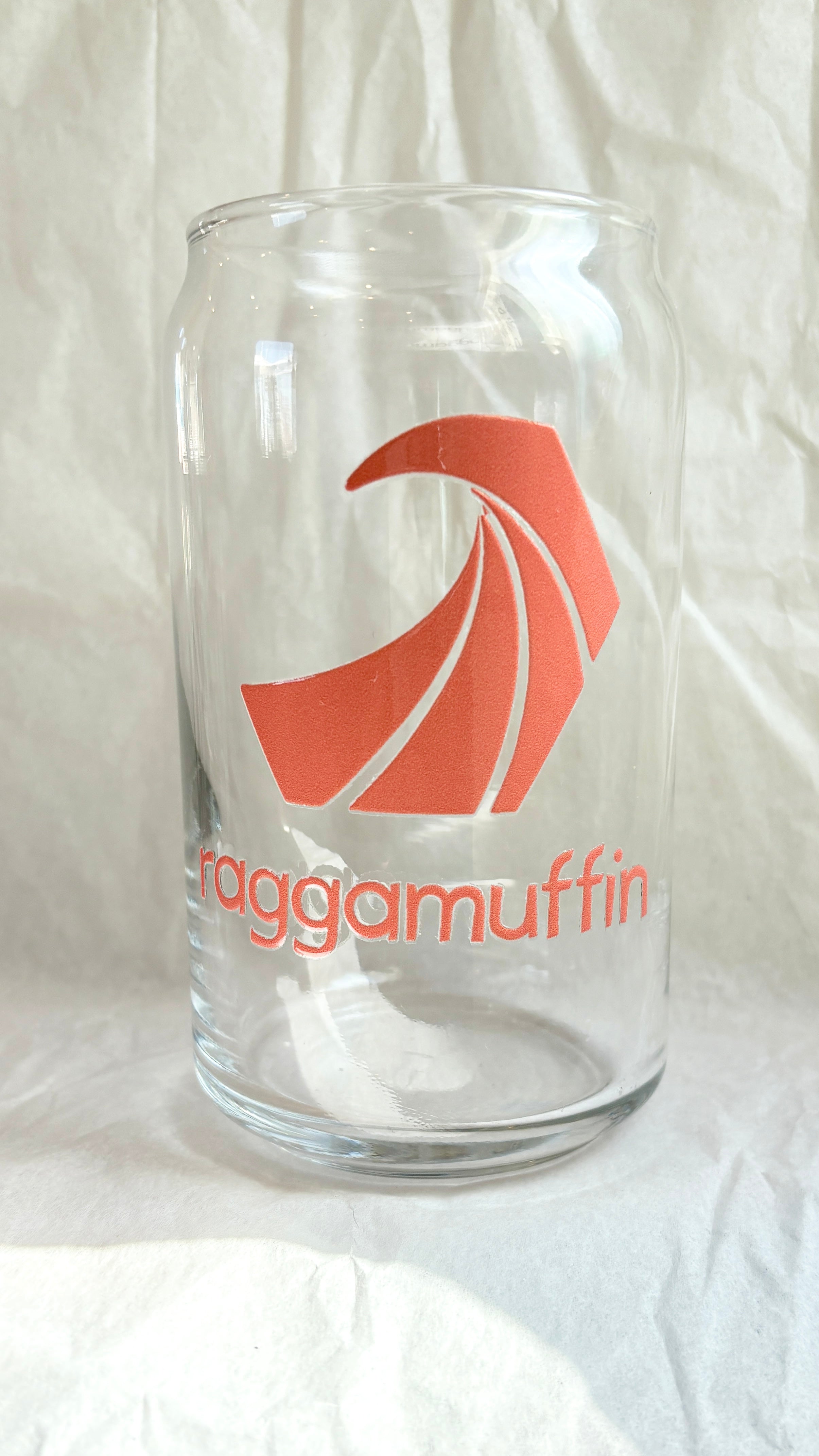 Raggamuffin Hex Wave  - Beer Can Glass