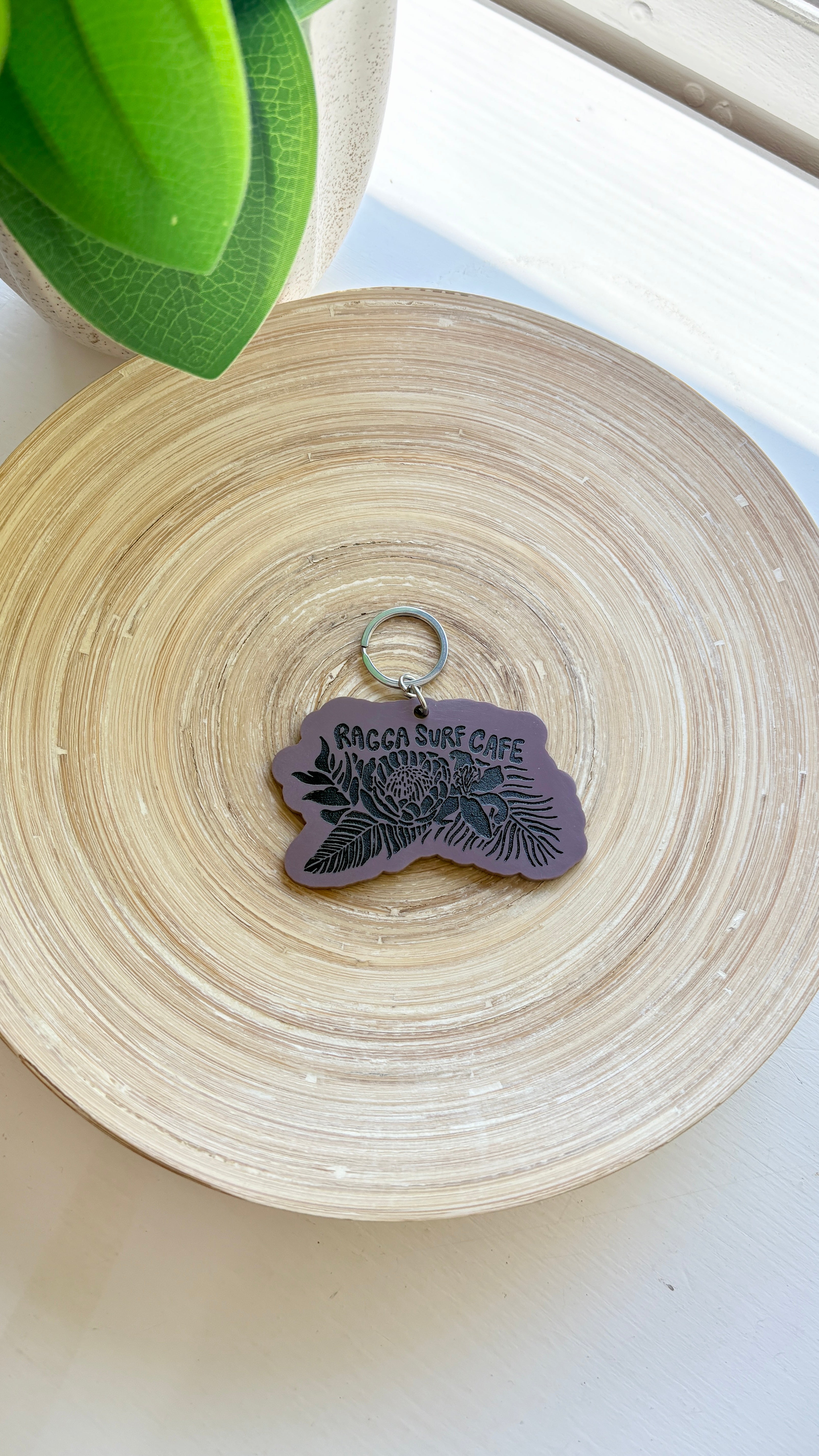 Acrylic RSC x Lido Arts Floral Keychain