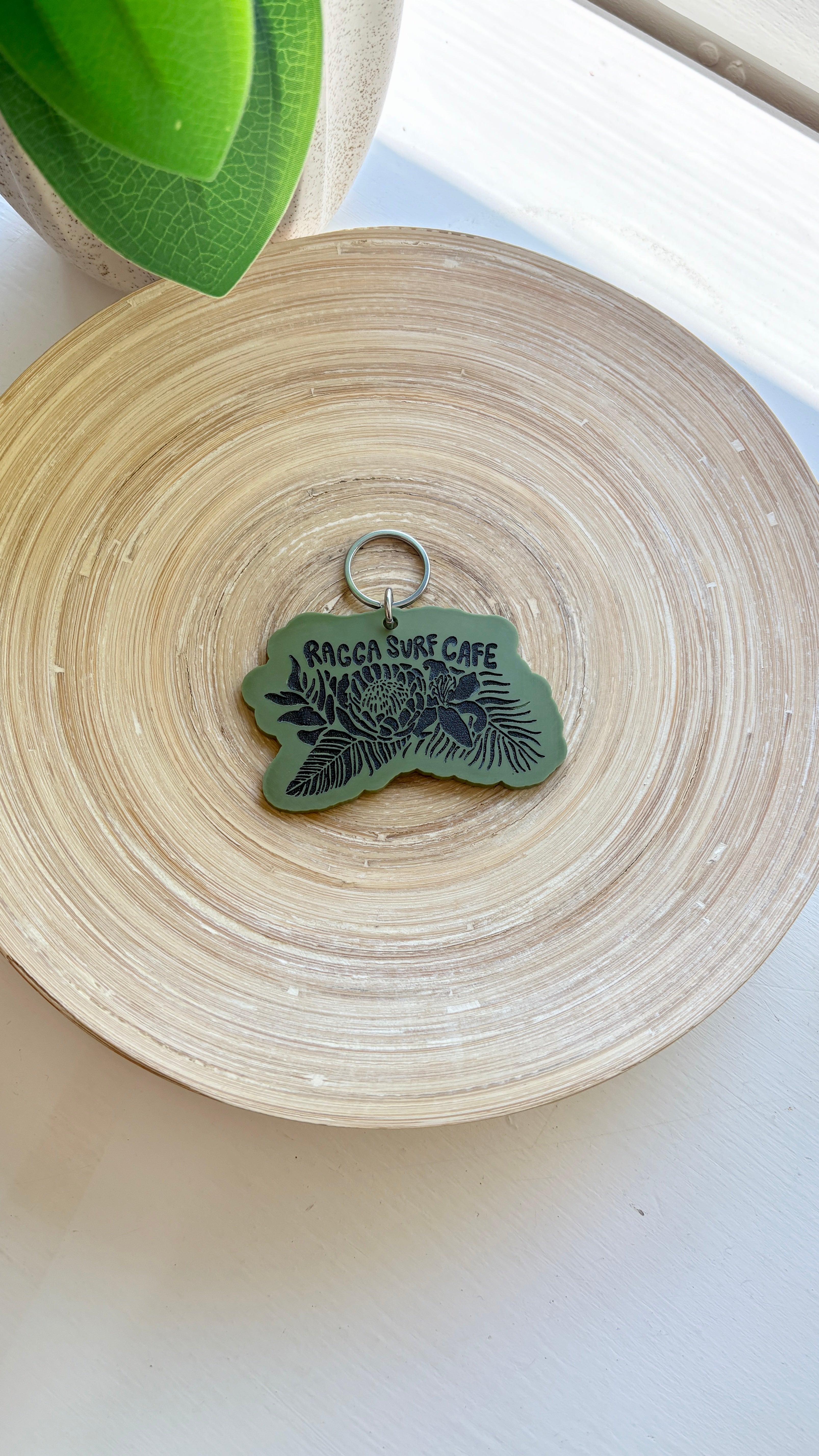 Acrylic RSC x Lido Arts Floral Keychain
