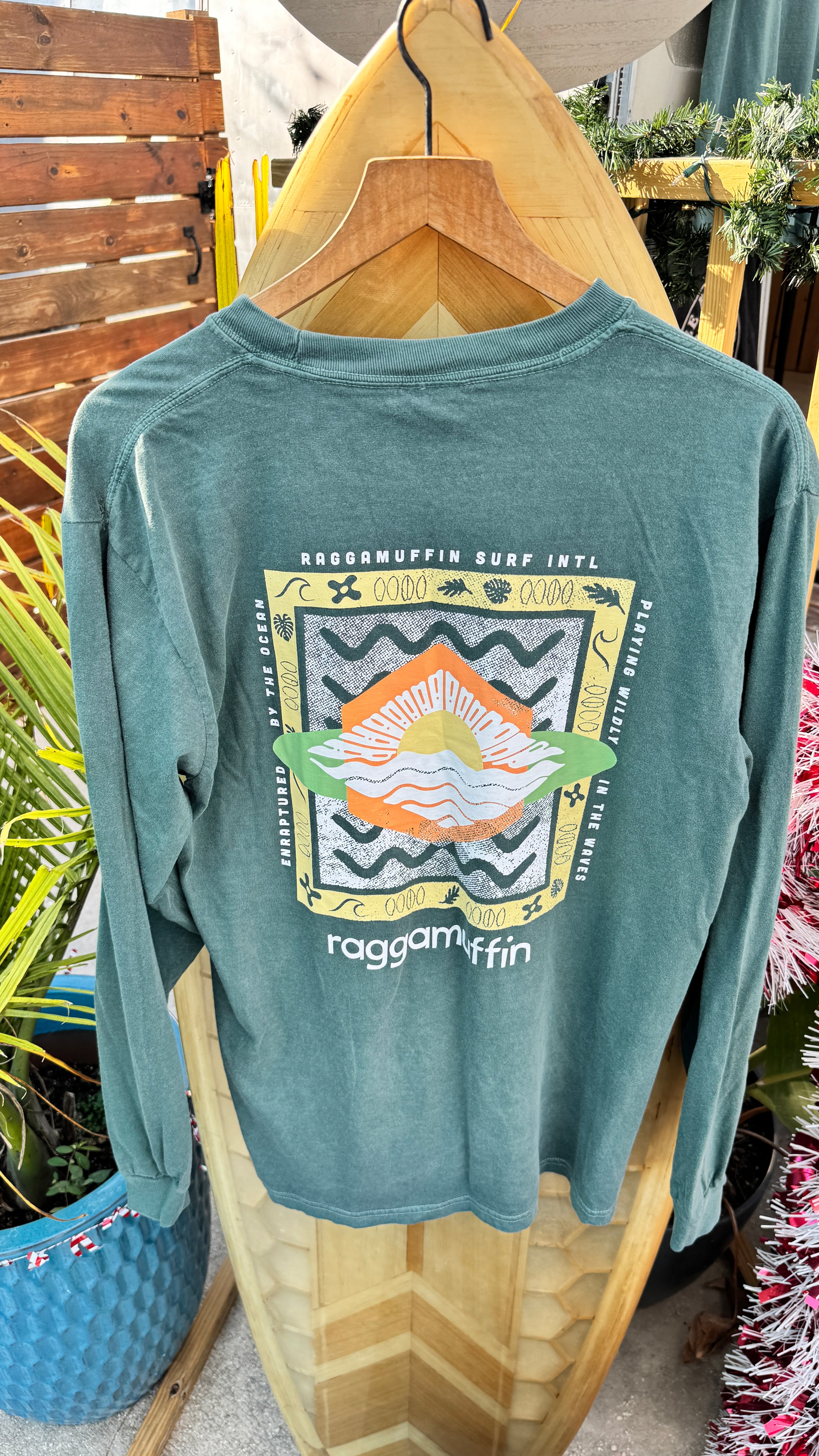 RMS Moonrise Long sleeve Tee - Blue Spruce