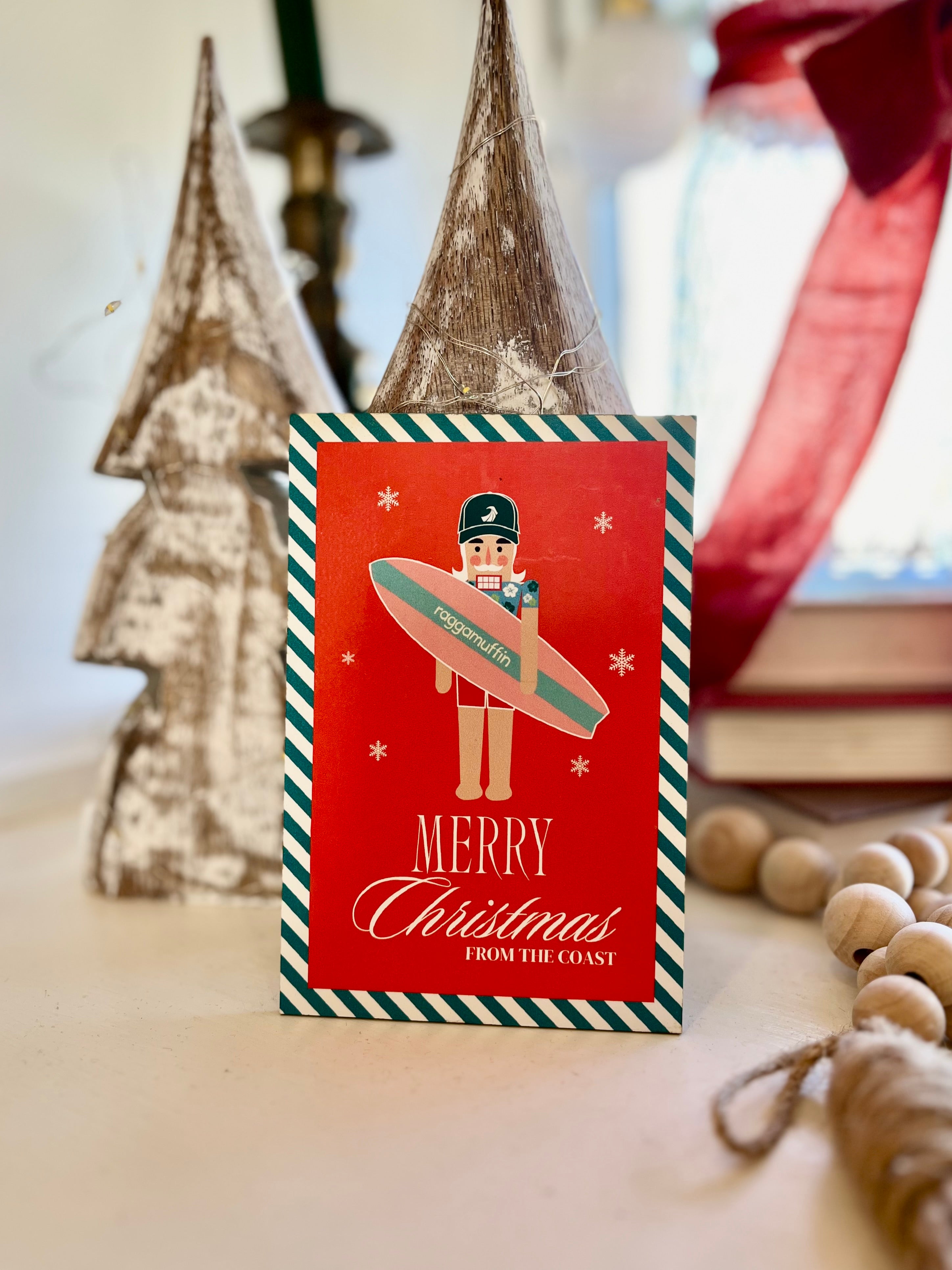 Raggamuffin Wooden Post Card