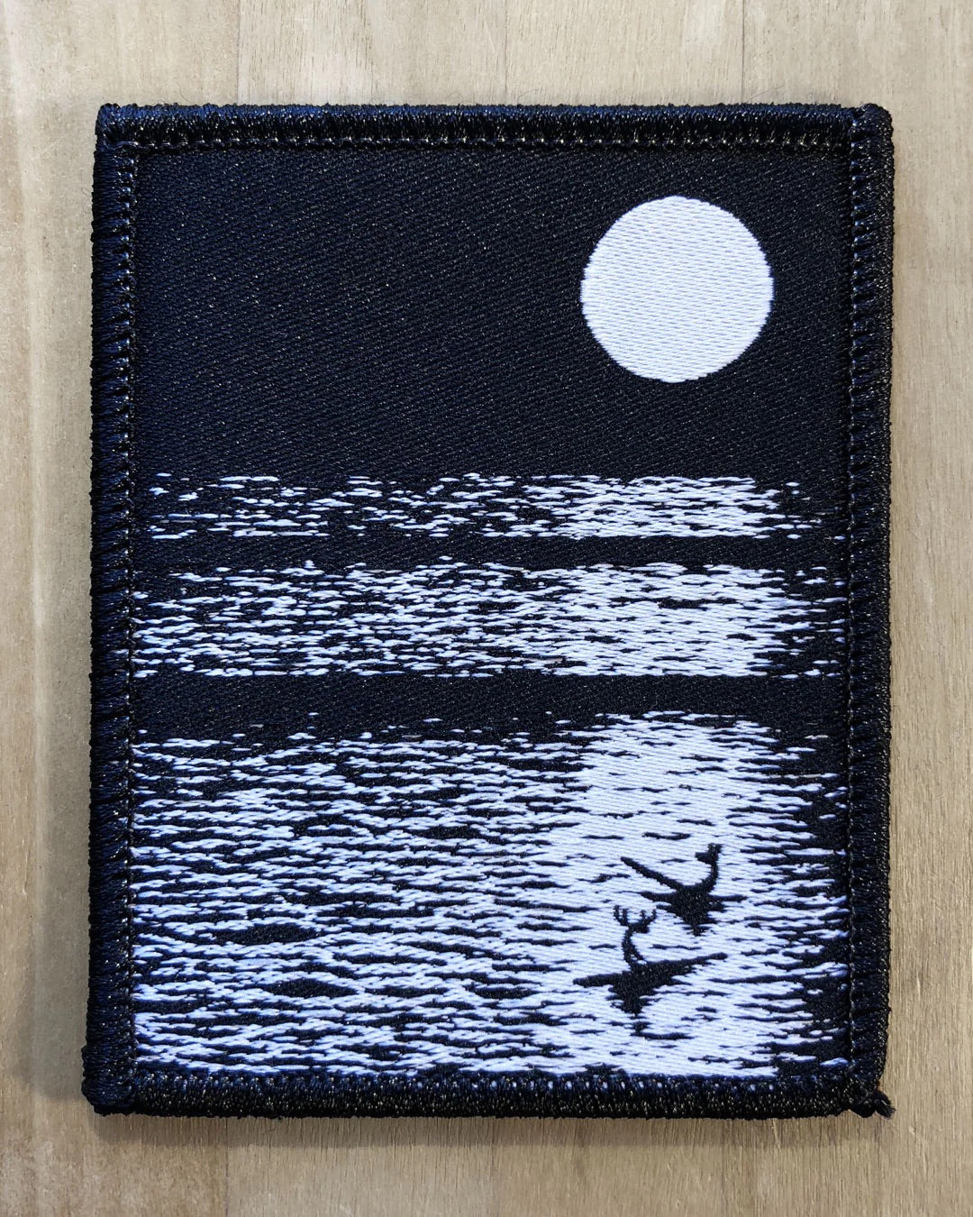 Moonlight Embroidered Patch - Jonas Claesson