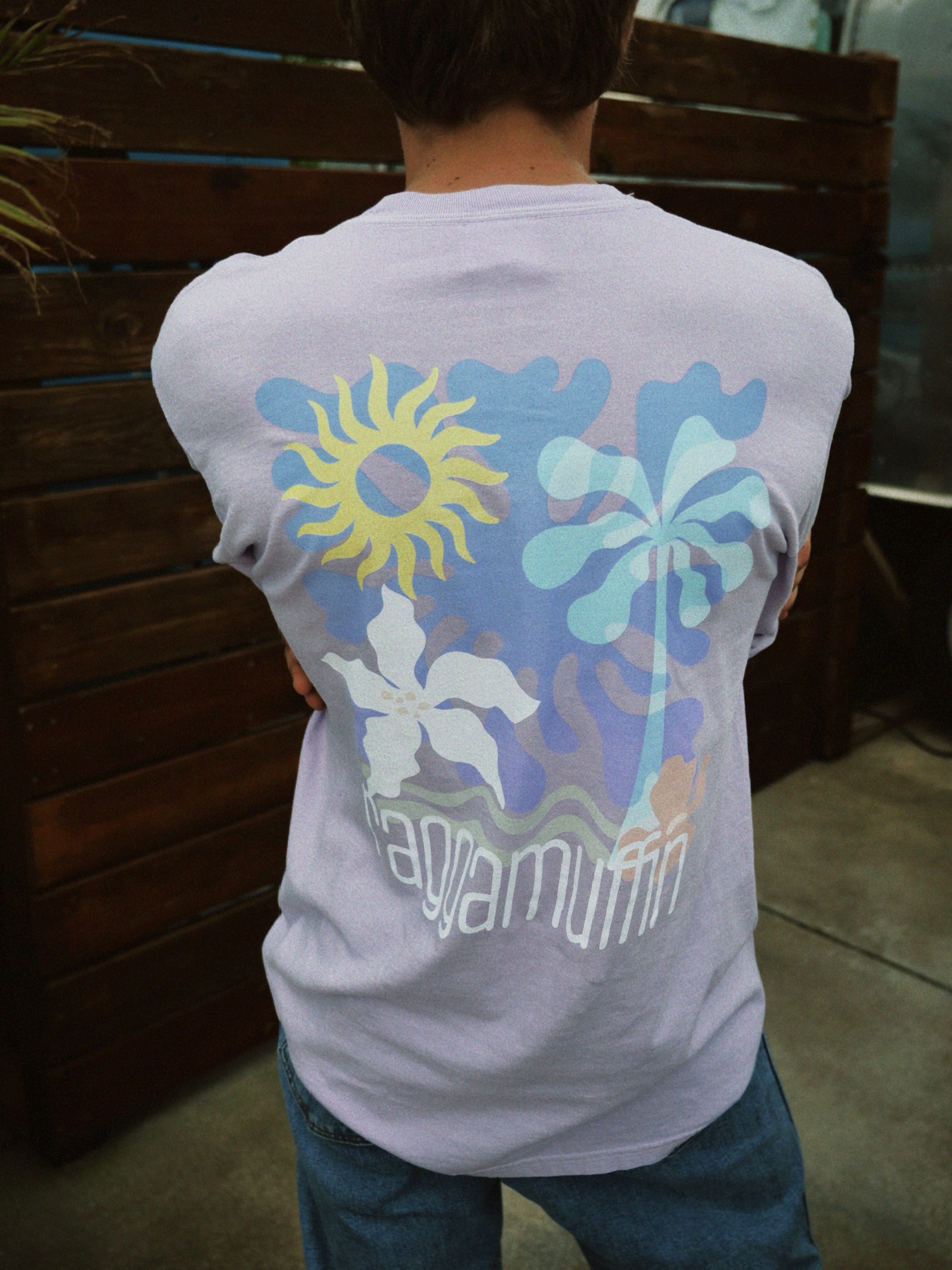 Purple Raggamuffin Floral Shirt