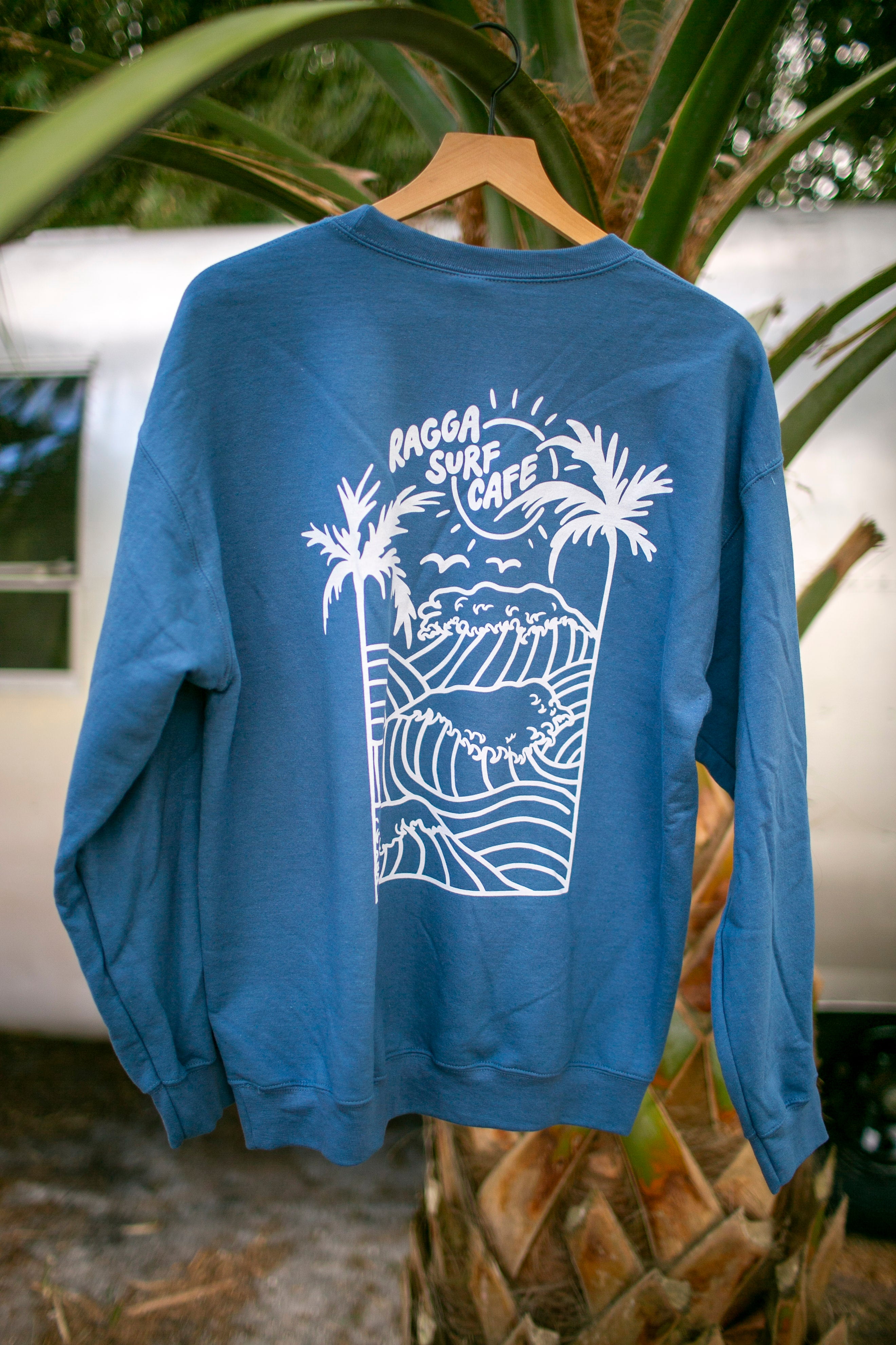 RSC x Lido Crewneck Sweatshirt - Indigo Blue