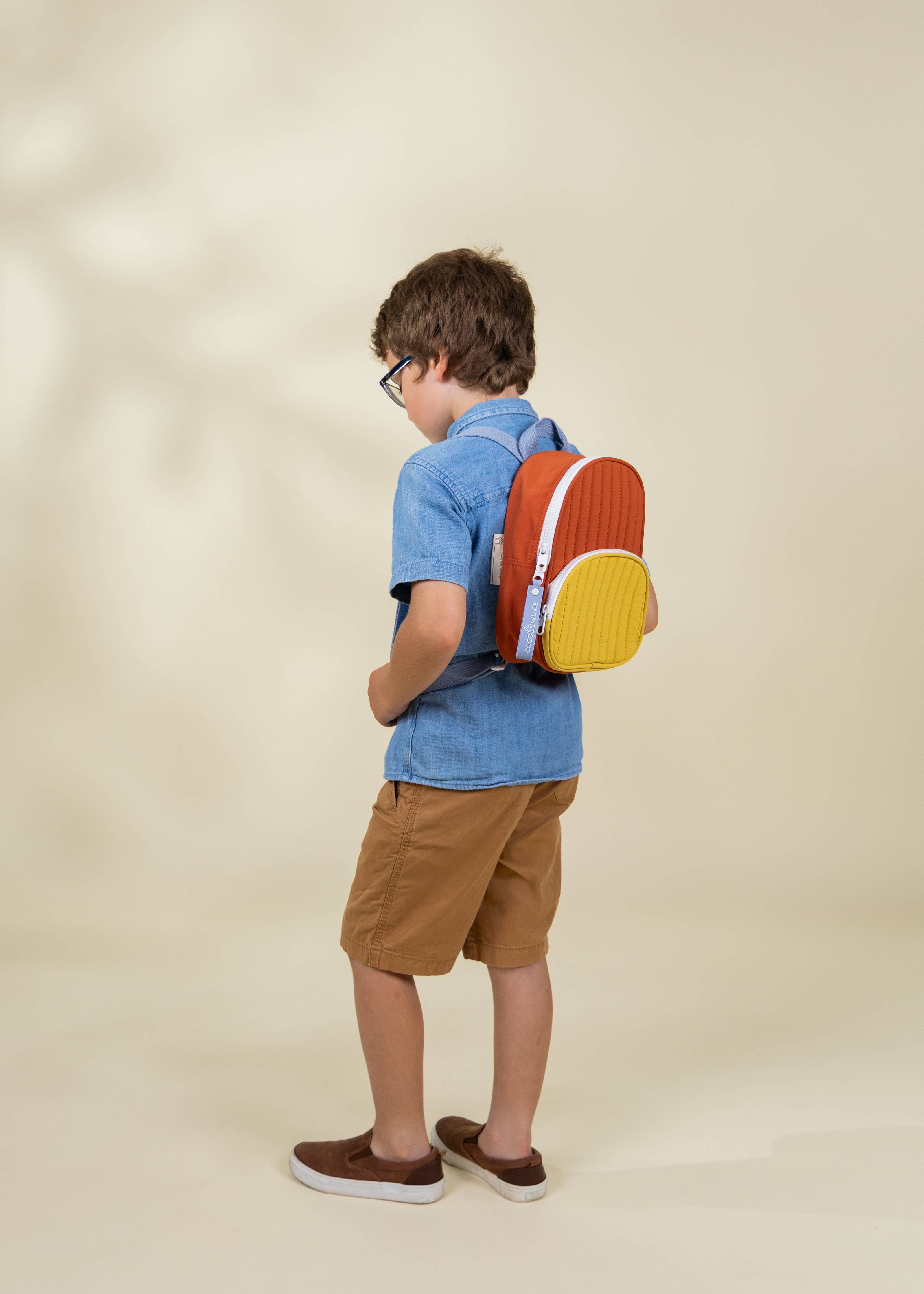 Washable Nylon Small Backpack  - Heritage