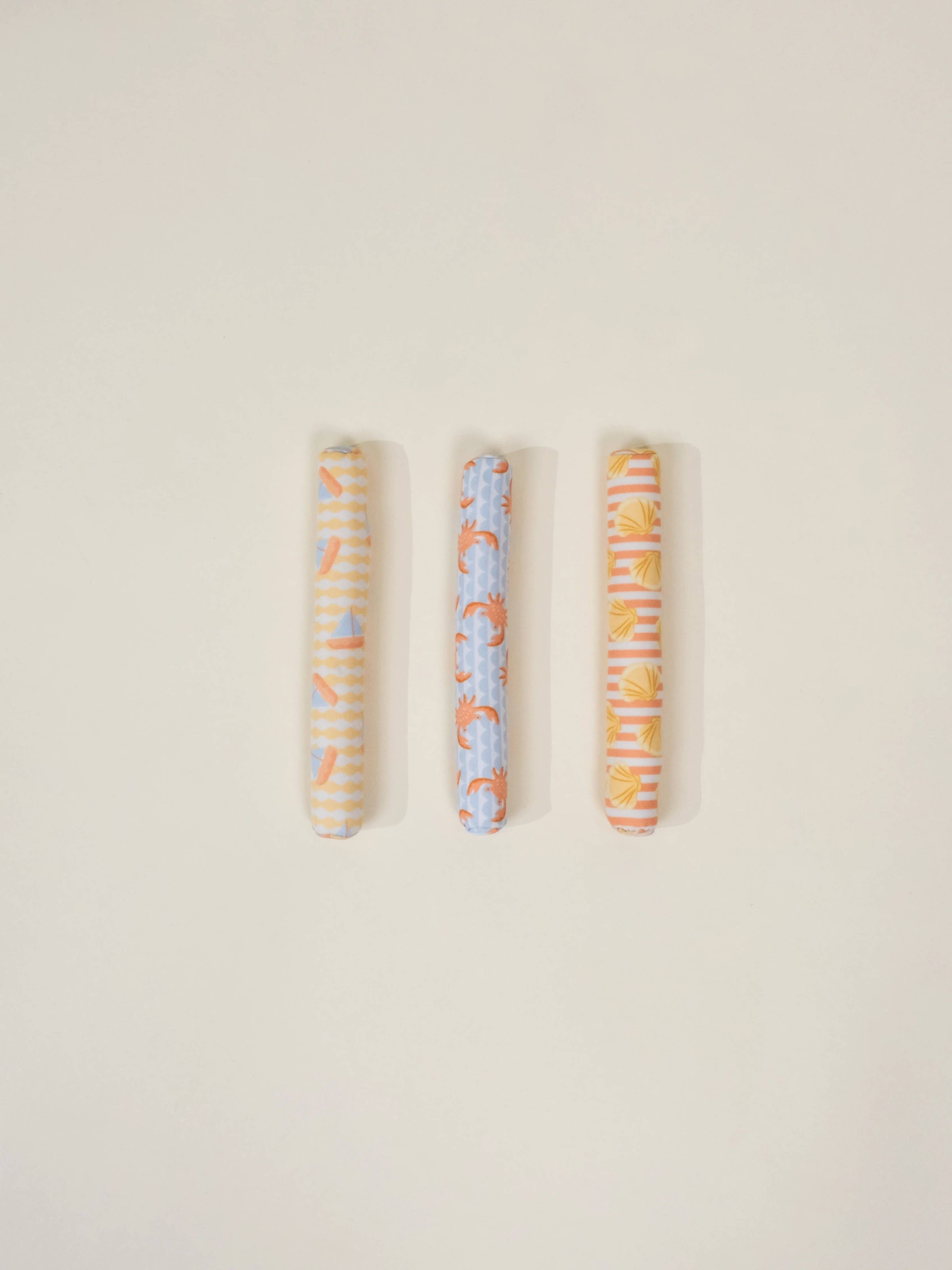 Set of 3 Neoprene Diving Sticks – Under the Sea