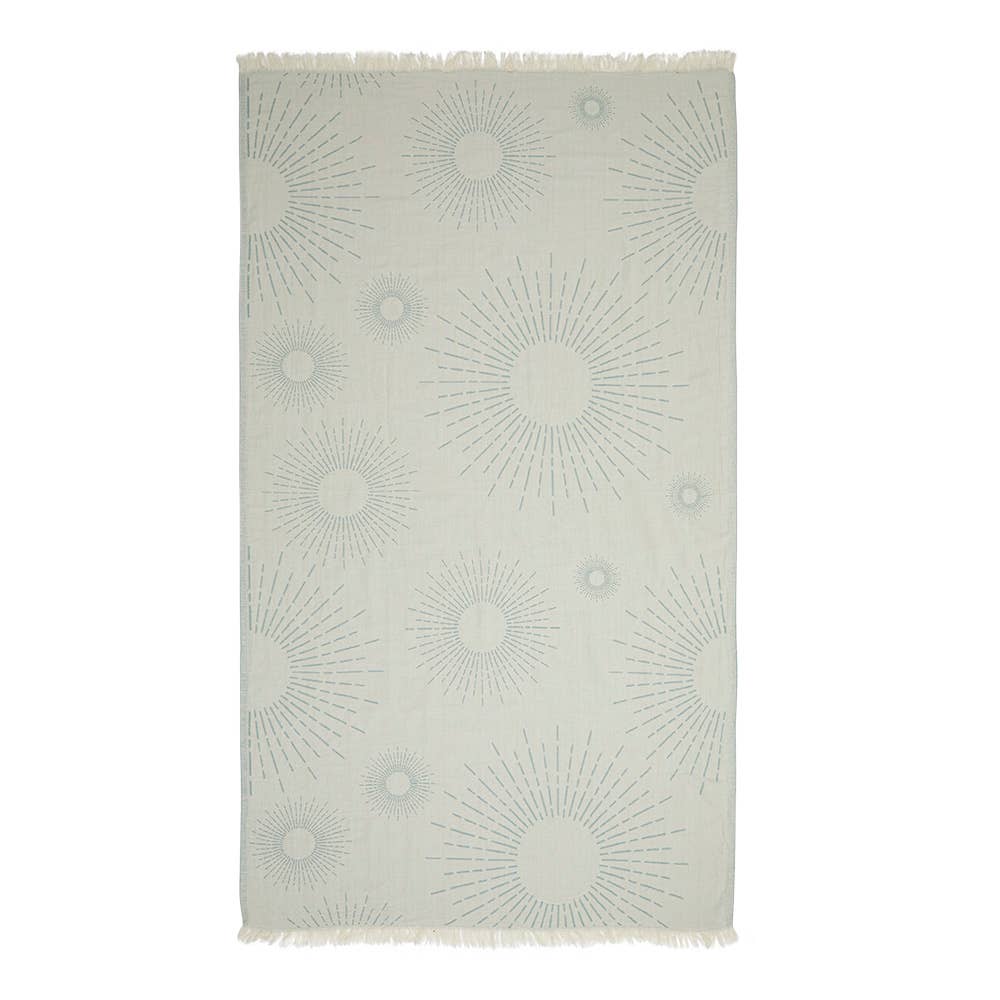 Sunshine Turkish Beach Towels 100% Cotton size 35x70in