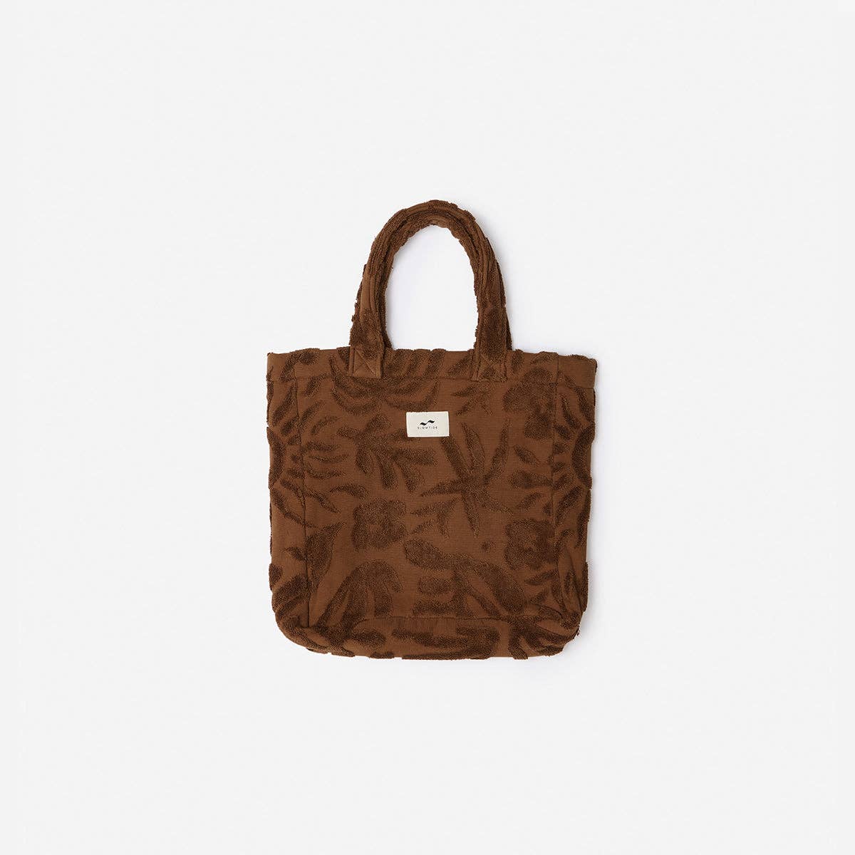 Sunny Sculpted Terry Tote by Slowtide