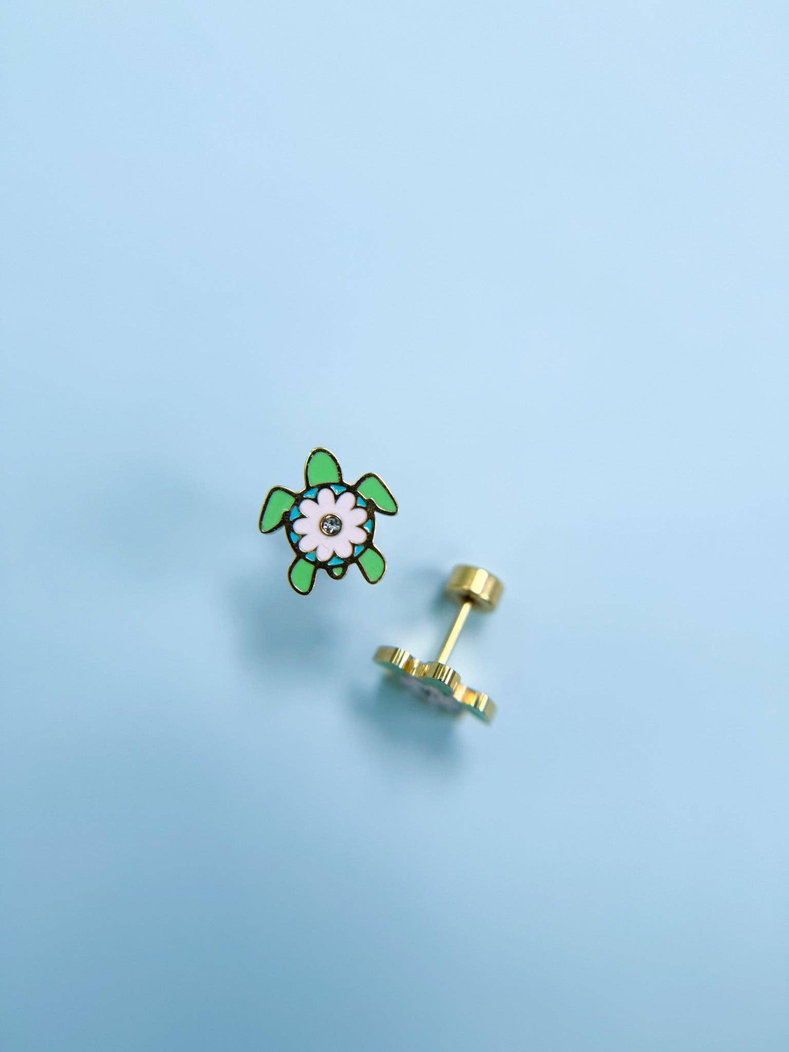 Sea Turtle Stud Earrings