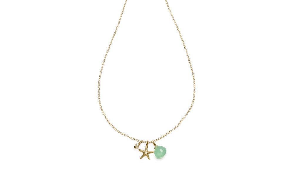 Multi‐Seastar Charm Necklace
