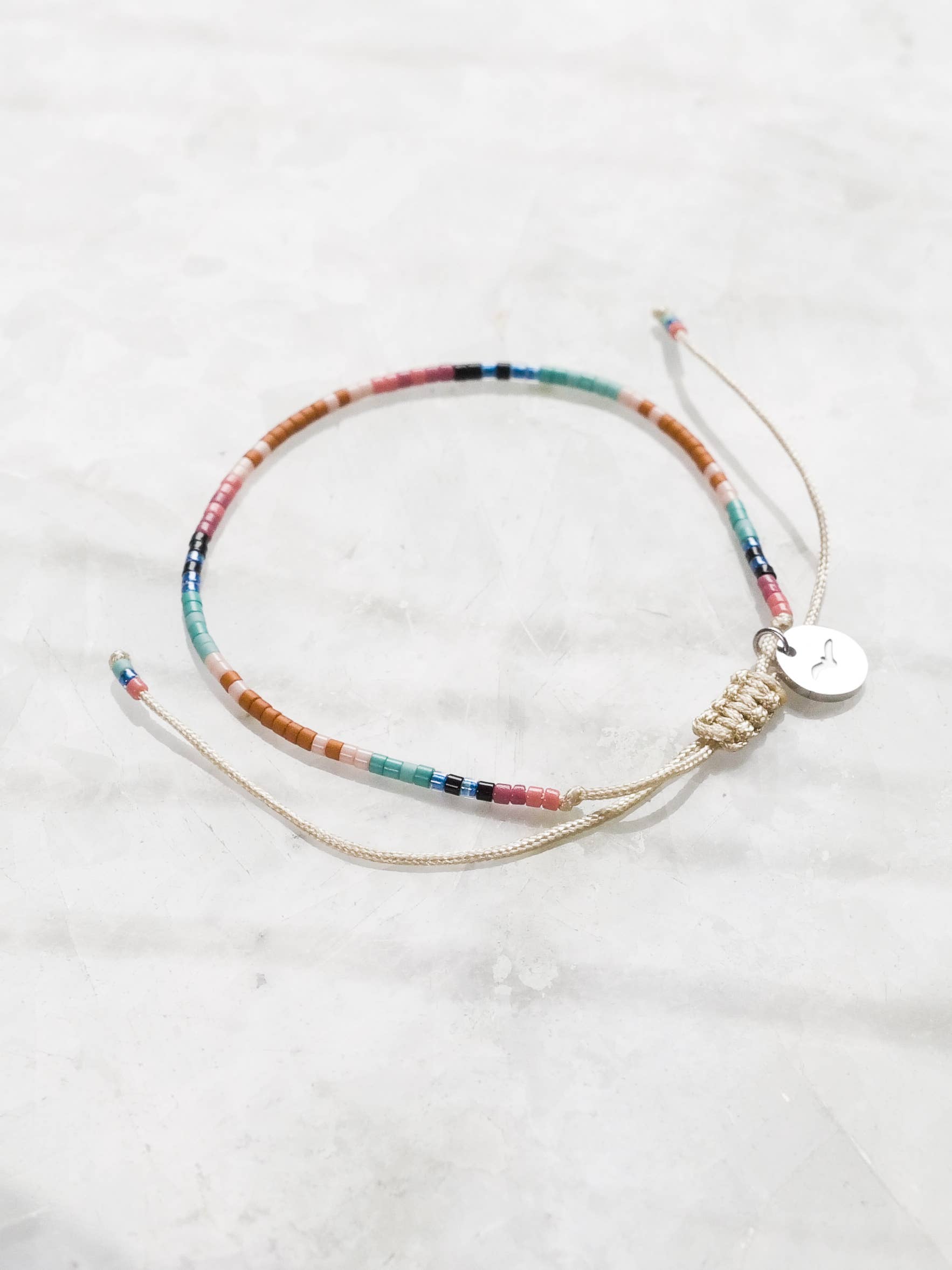 Tiny Bead, Island Bead Bracelet - Dusk